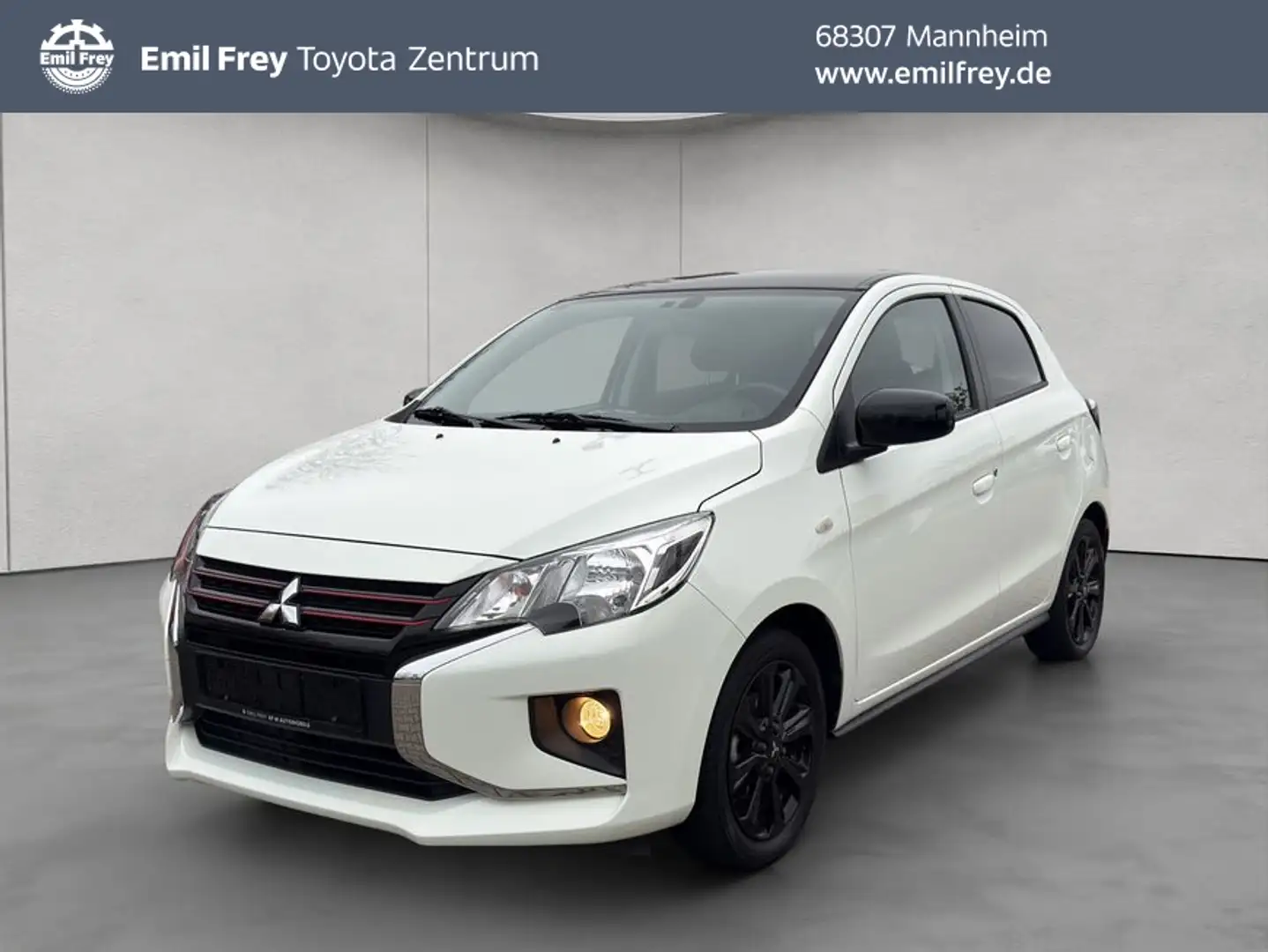 Mitsubishi Space Star AS&G 1.2 Spirit+ Black Wit - 1