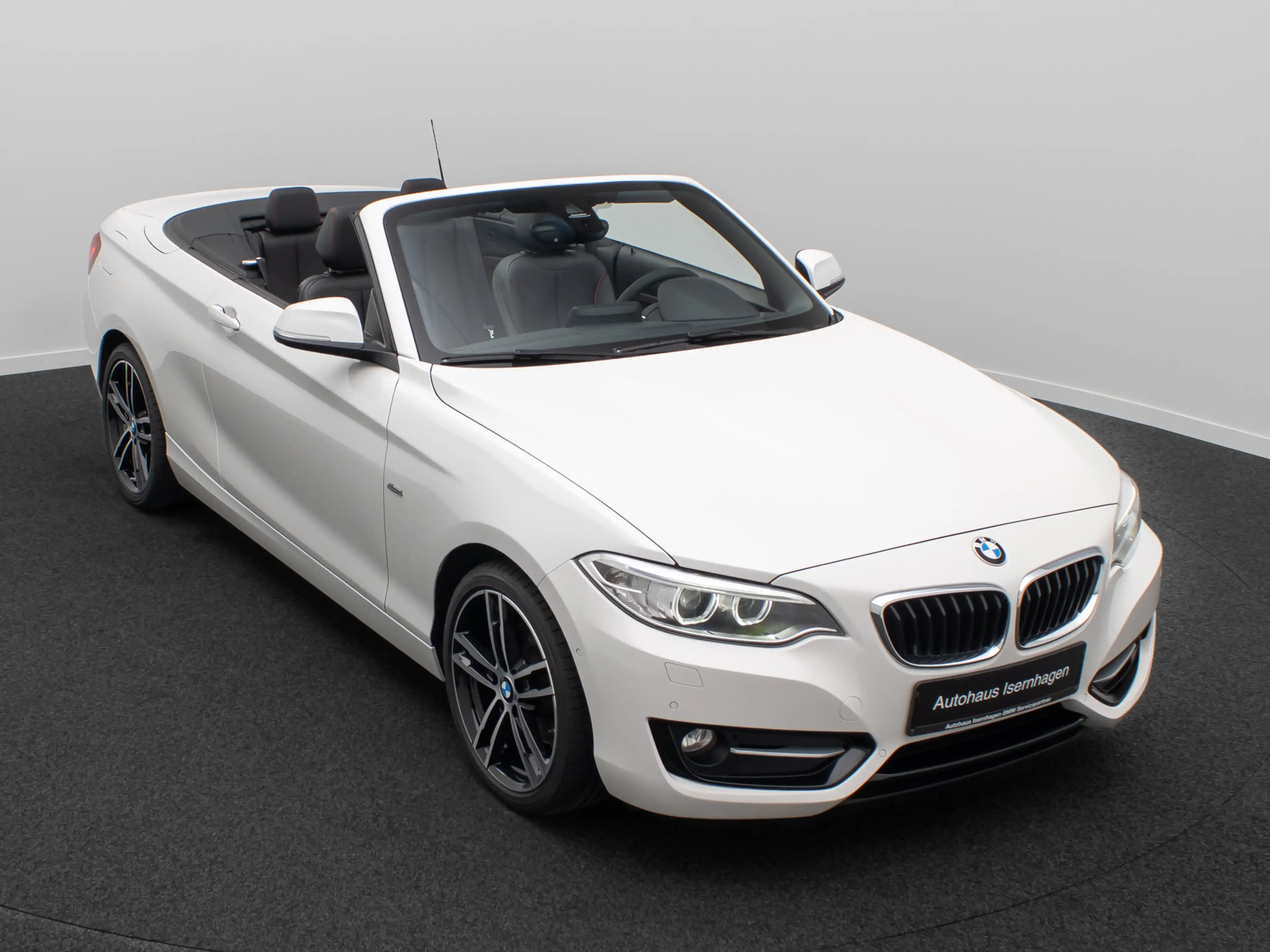 BMW 220 Cabrio Sport Line HiFi PDC Alarm Leder 18 — photo 3