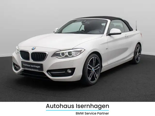 BMW 220 Cabrio Sport Line HiFi PDC Alarm Leder 18