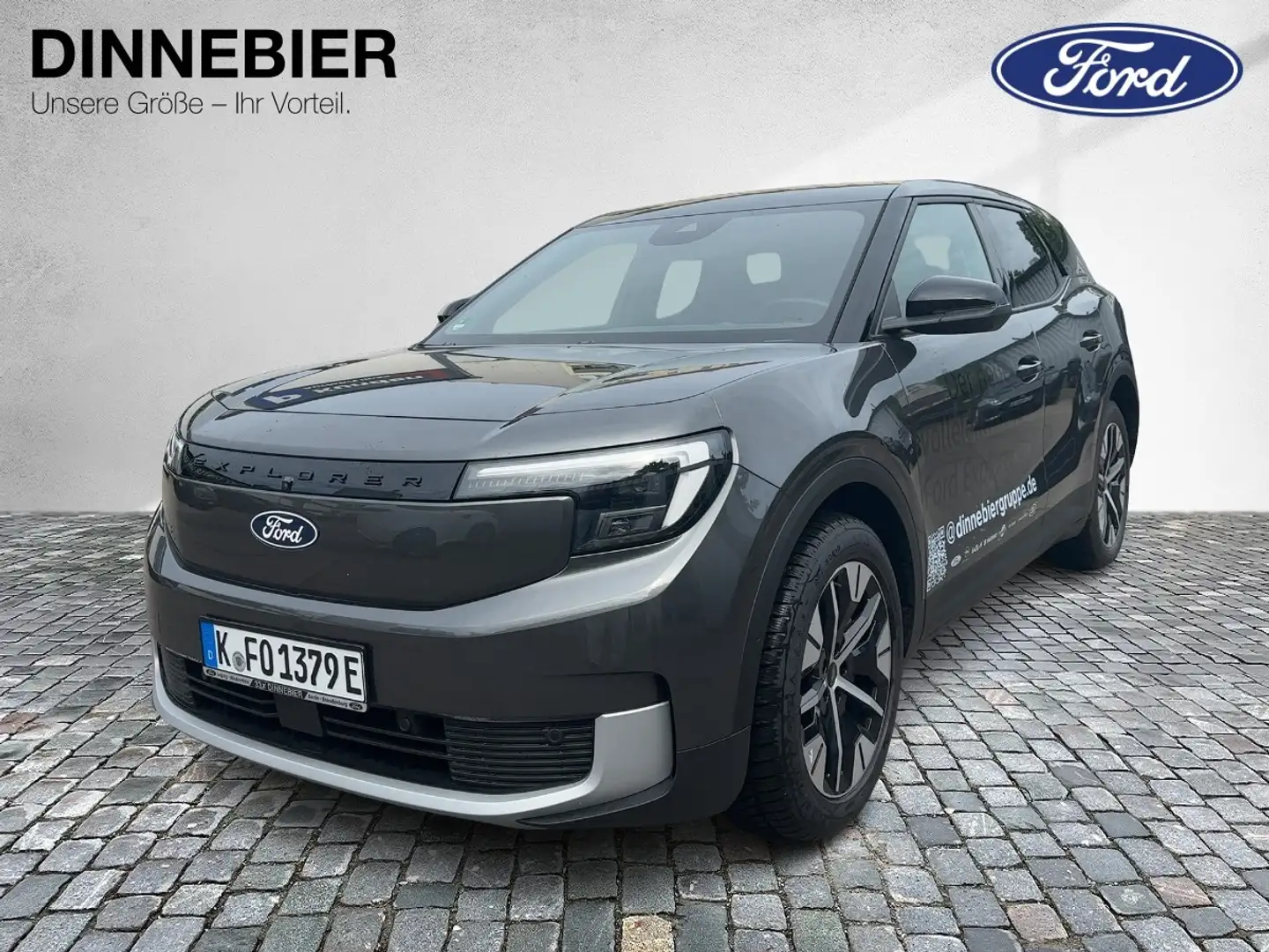 Ford Explorer Premium Extended Range RWD 77kWh HUD Grijs - 2