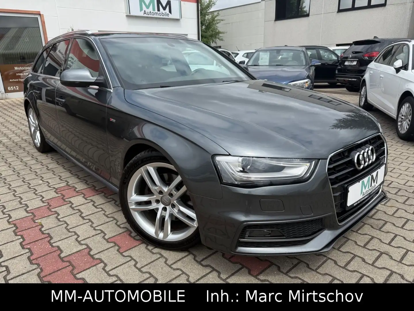 Audi A4 Avant S Line plus-NAV-XEN-PANO-LED-AUDI KD-18 Grau - 1
