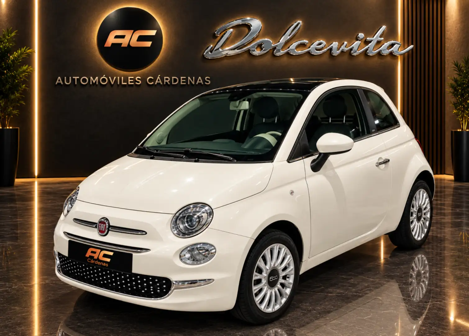 Fiat 500 1.0 Hybrid Dolcevita 52kW Blanco - 1