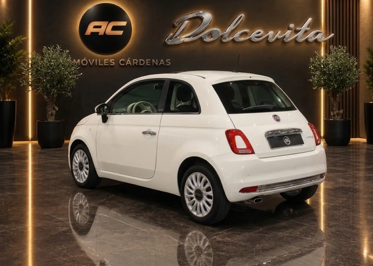 Fiat 500 1.0 Hybrid Dolcevita 52kW Blanco - 2