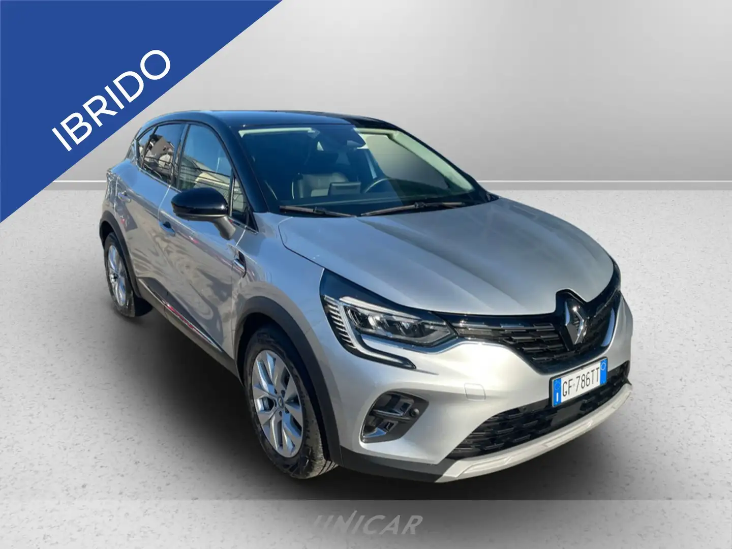 Renault Captur 1.6 e-tech phev intens 160cv auto my21 Gris - 2