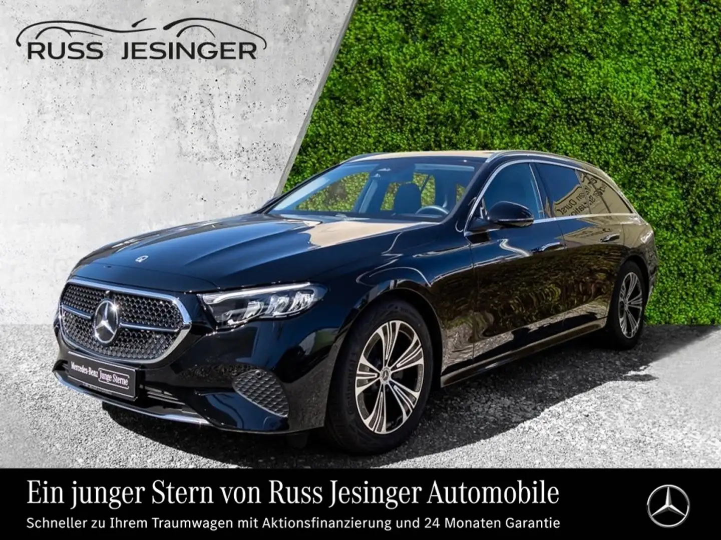 Mercedes-Benz E 220 d T Avantgarde *Distr*SpurH*TotW*KeyGo*Nav Schwarz - 2