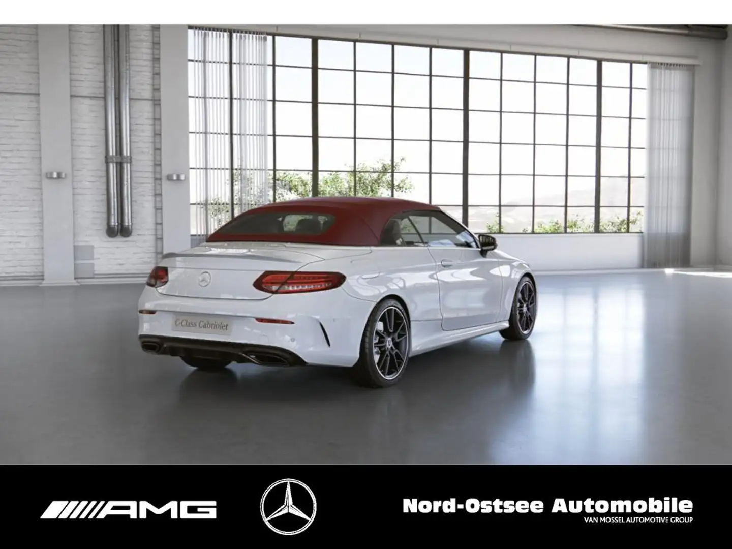 Mercedes-Benz C 300 CABRIOLET AMG+ NIGHT KAMERA SHZ COMAND Wit - 2