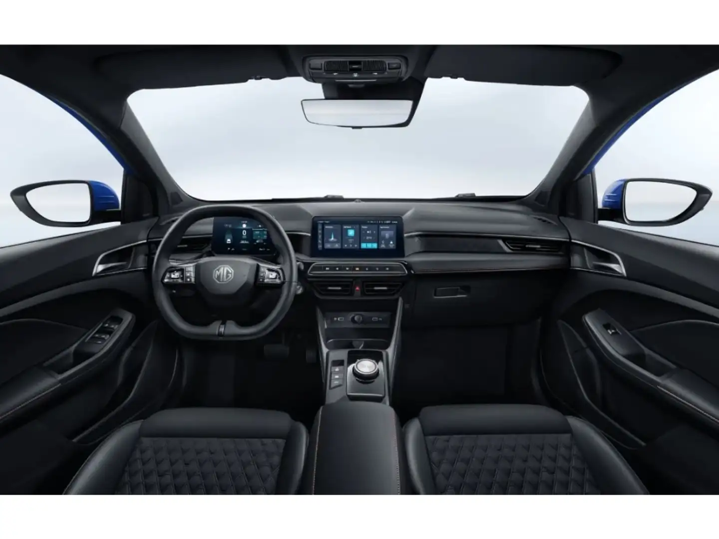 MG Luxury Hybrid+ Navi digitales Cockpit Soundsystem plava - 2