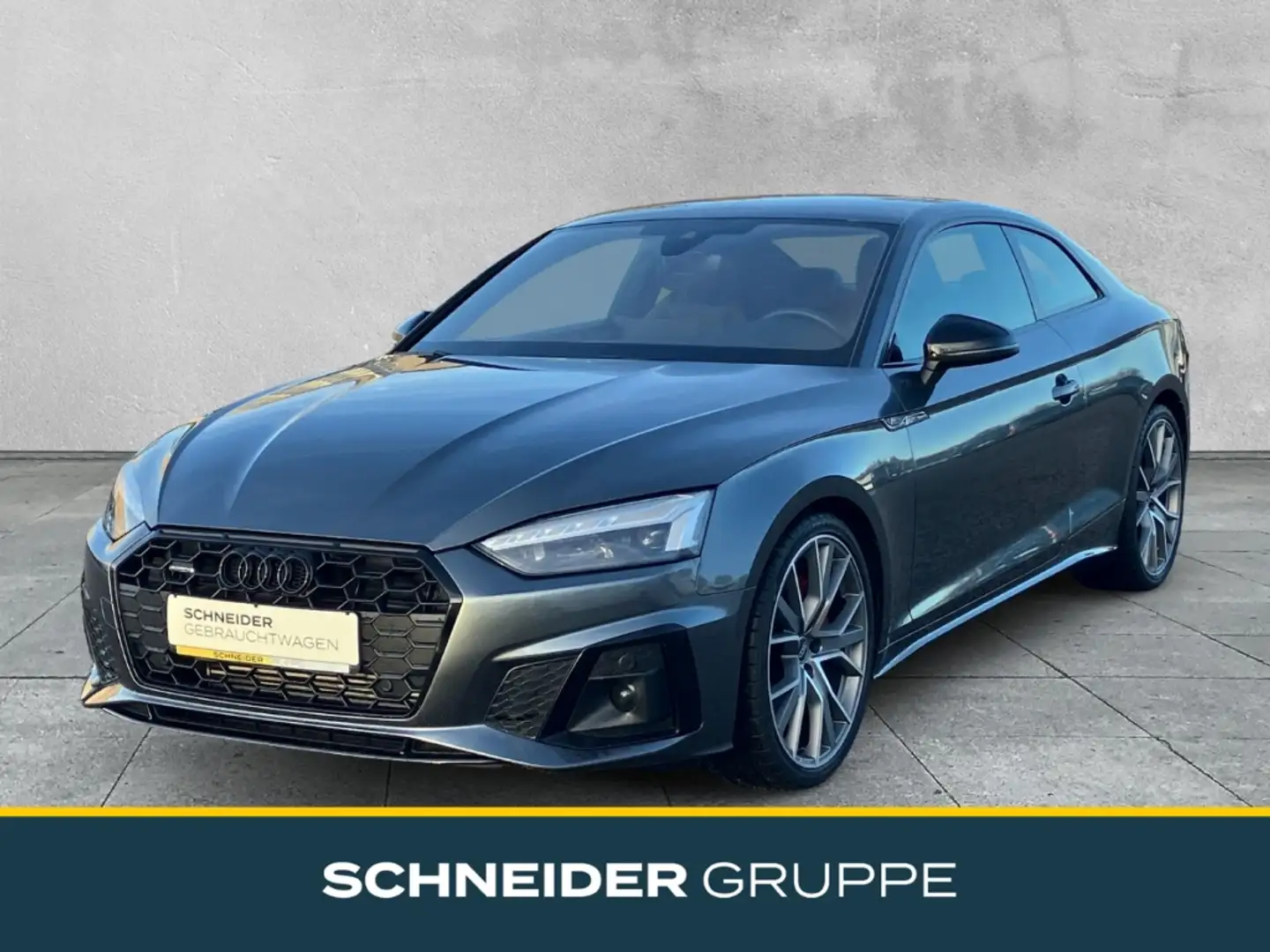 Audi A5 COUPE 45 2.0 TFSI QUATTRO LINE S line MATRIX+NAVI+ Grau - 1