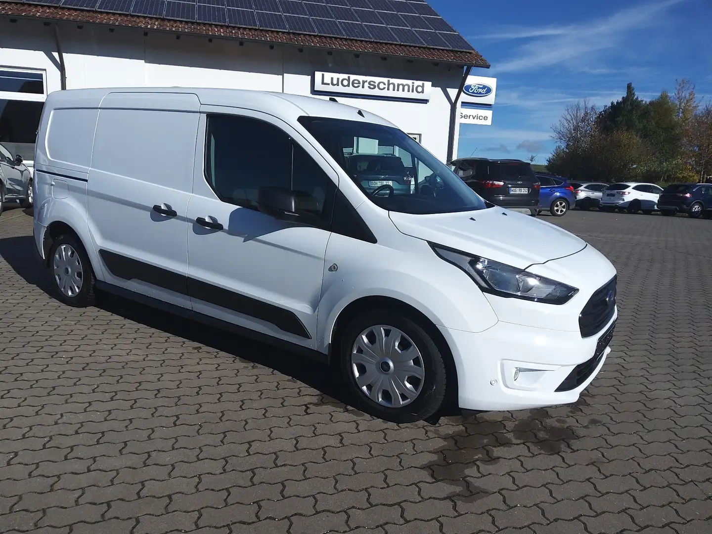 Ford Transit Connect Kasten lang Trend *AHK* Blanc - 1