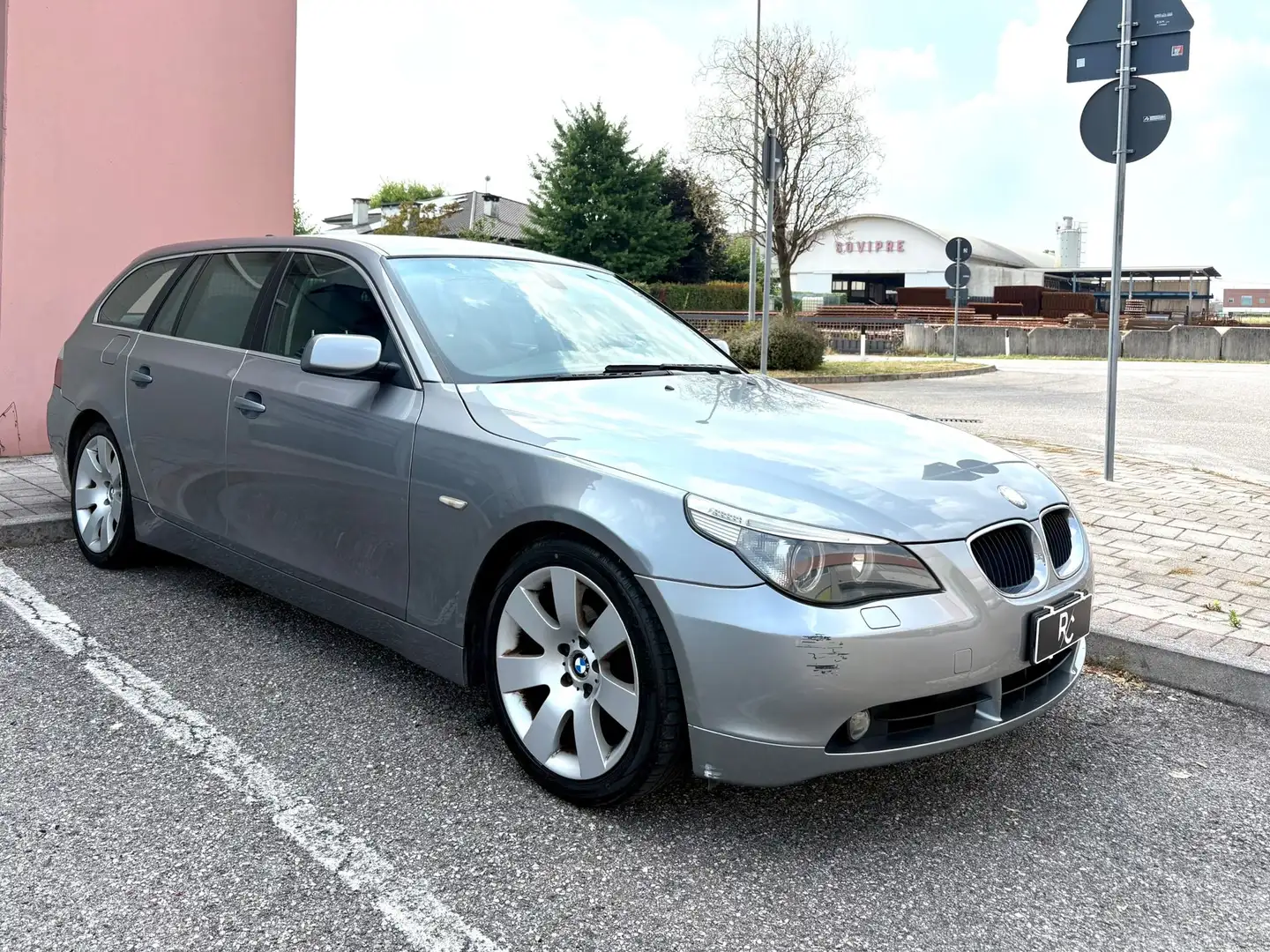 BMW 525 Serie 5 E61 2003 Touring 525d Touring Eletta Grigio - 1