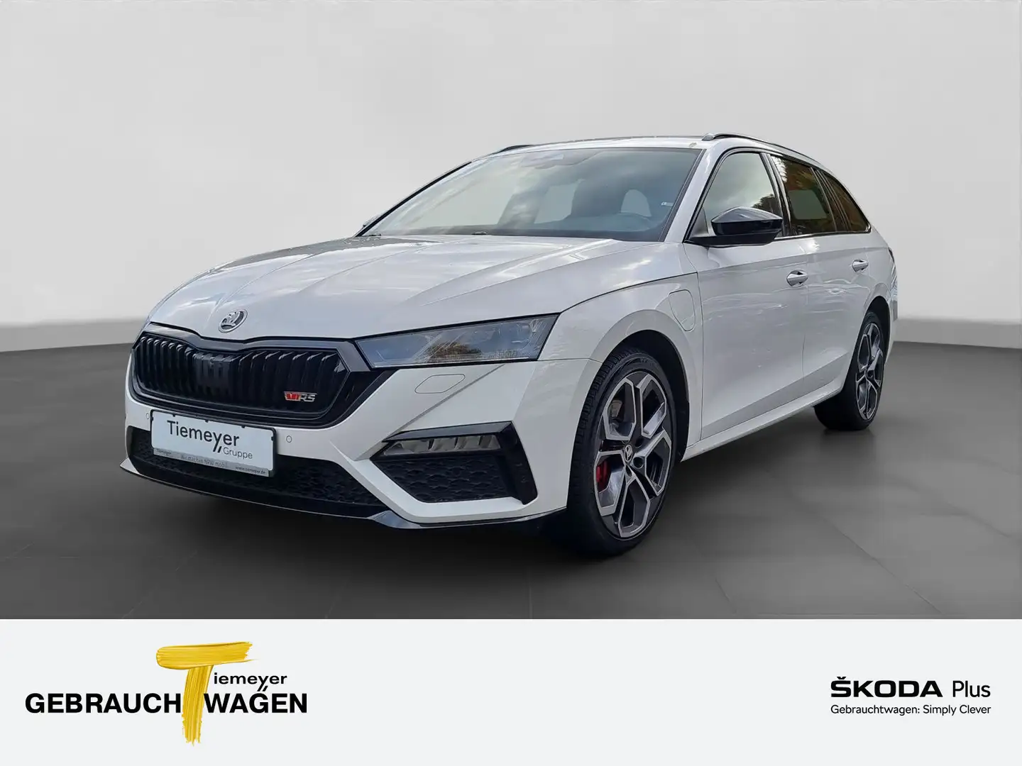 Skoda Octavia Combi iV RS LM19 4xSITZH behMFL Weiß - 1