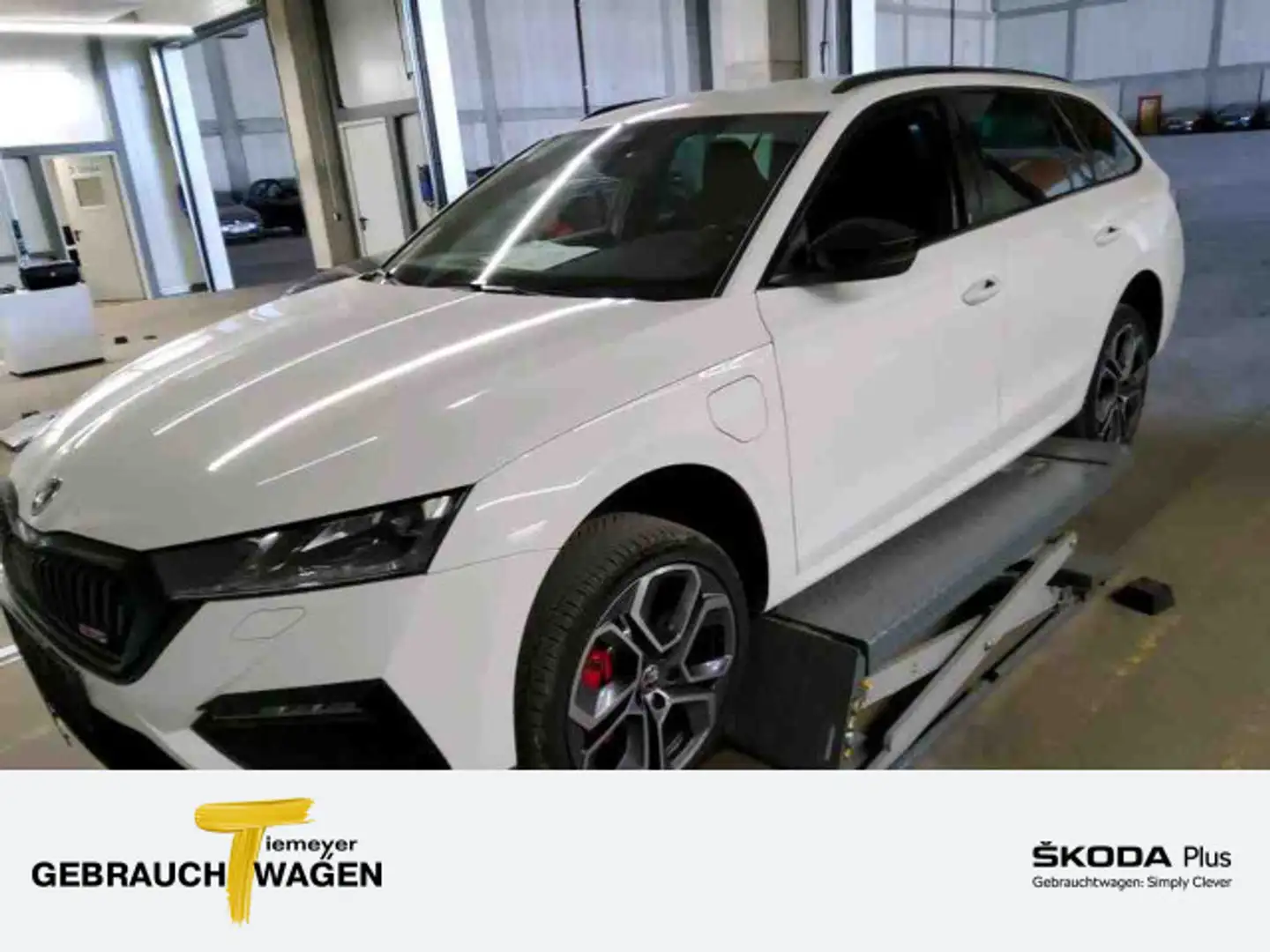 Skoda Octavia Combi iV RS LM19 4xSITZH behMFL Weiß - 1