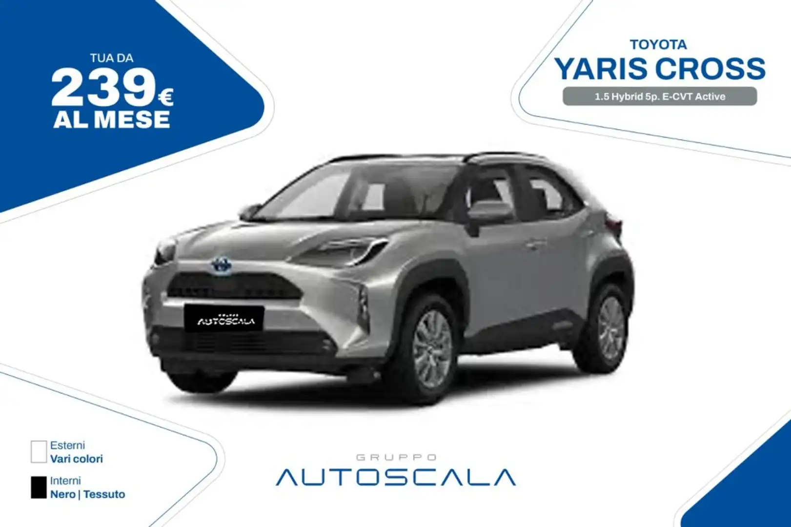 Toyota Yaris Cross 1.5 Hybrid 5p. E-CVT Active Rosso - 1