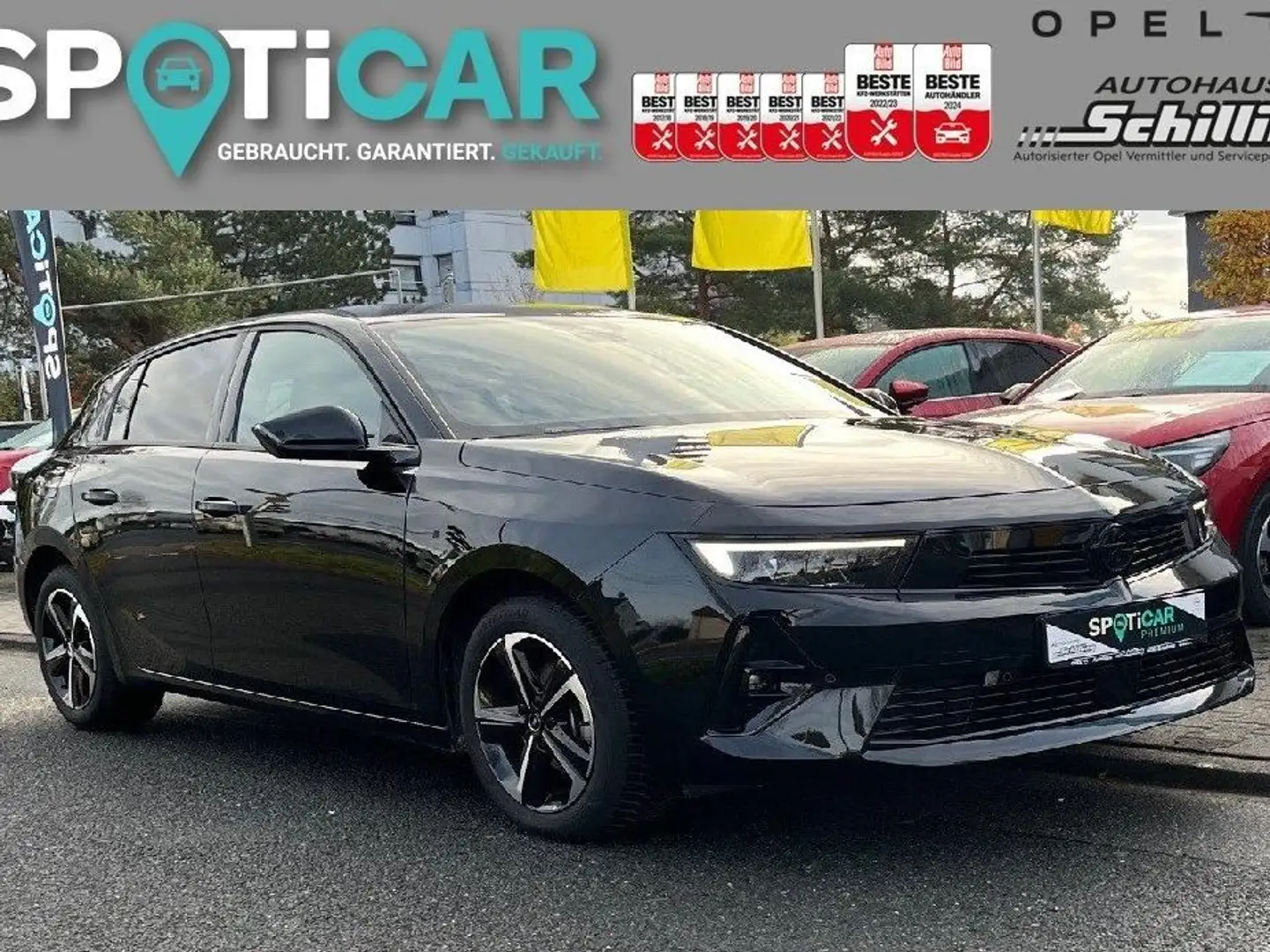 Opel Astra Astra 1.2 Turbo GS Navi Ergonomiesitz Schwarz - 1