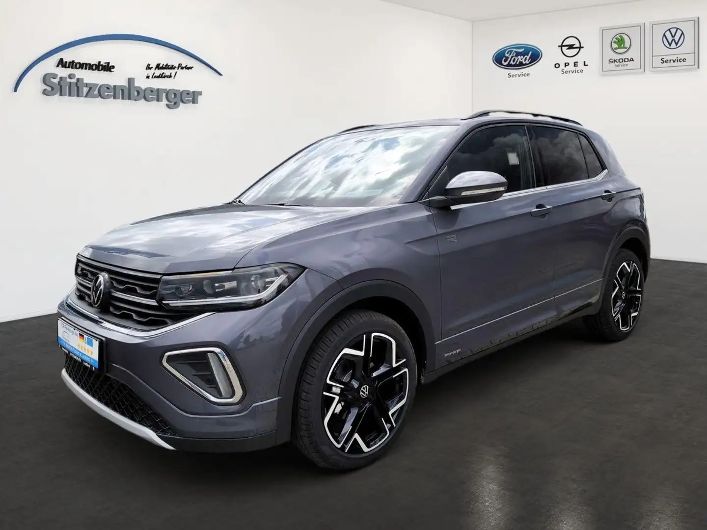 Volkswagen T-Cross R-Line 1.5 TSI DSG*ACC*NAVI*IQ-LIGHT*AHK Grau - 1