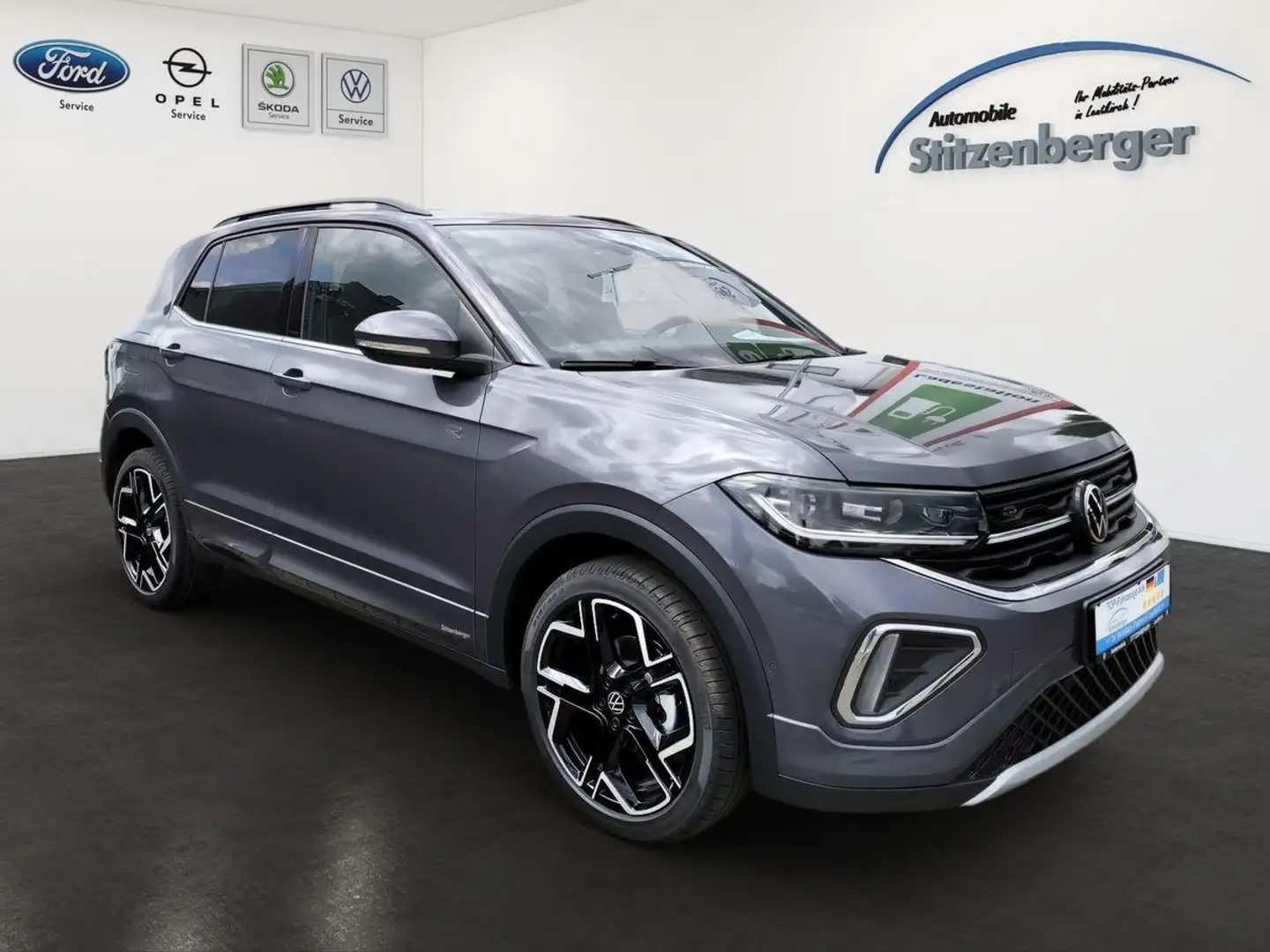 Volkswagen T-Cross R-Line 1.5 TSI DSG*ACC*NAVI*IQ-LIGHT*AHK Grau - 2