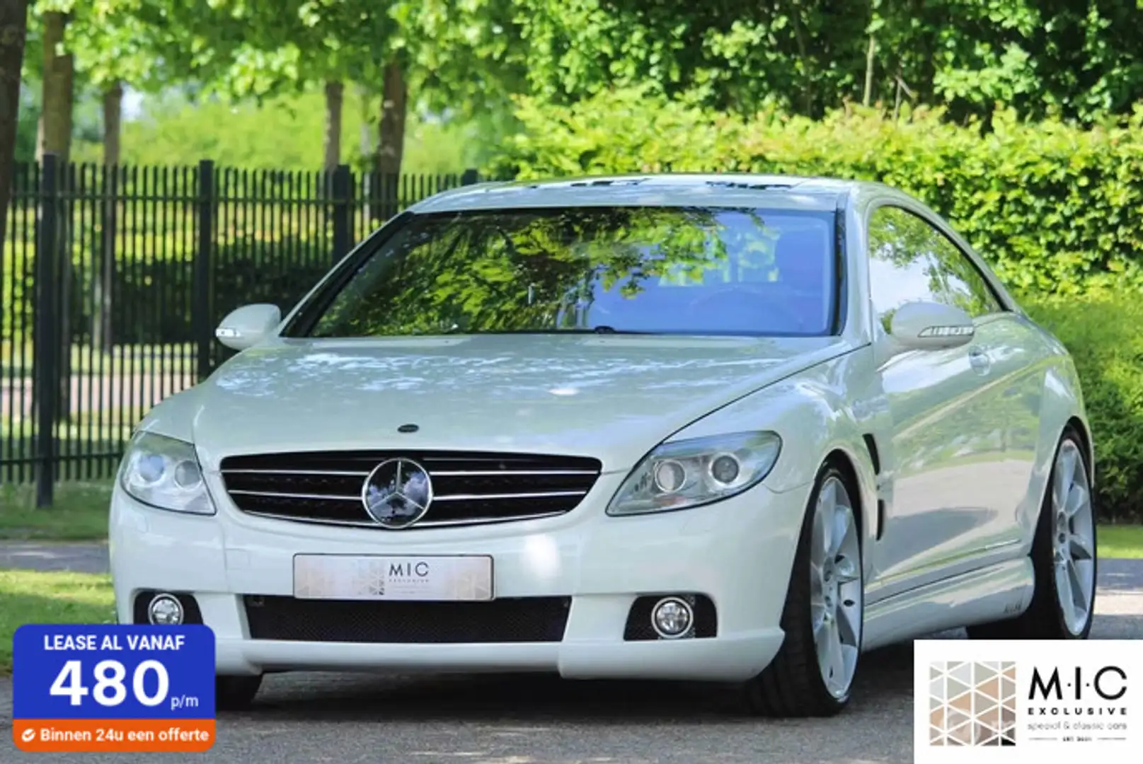 Mercedes-Benz CL 500 Alb - 1