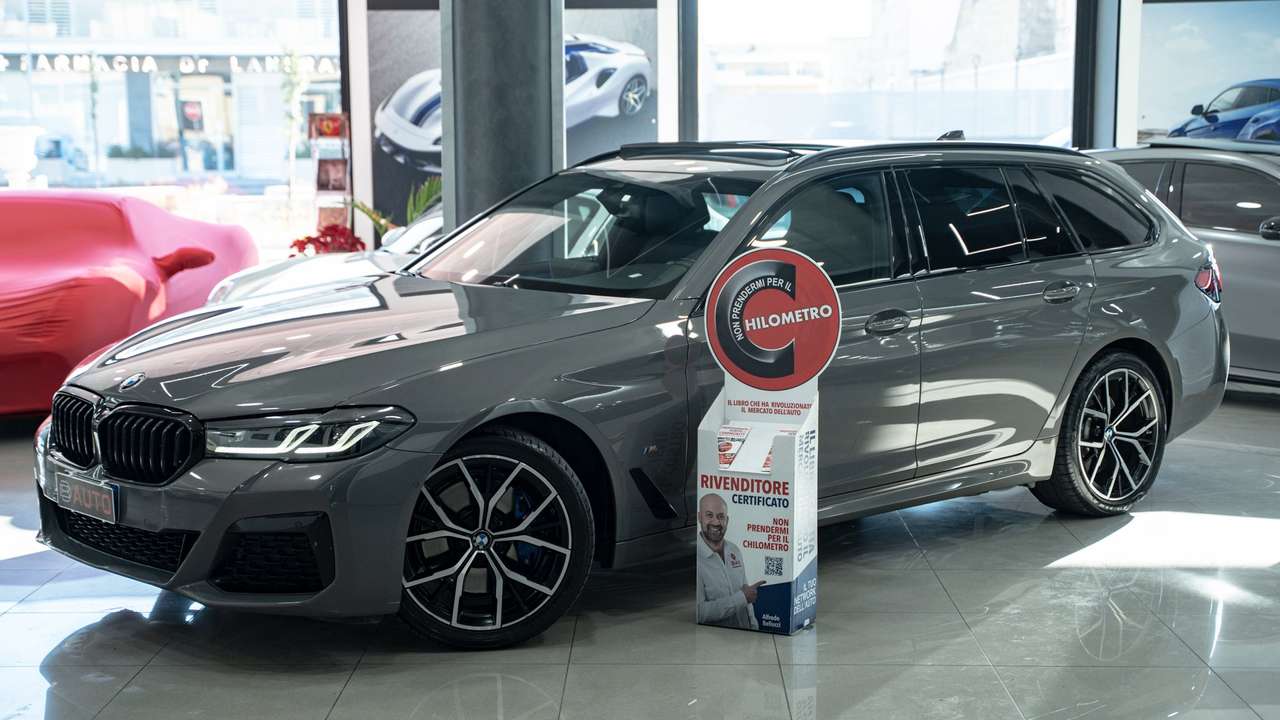 BMW 520 D MHEV 48V TOURING MSPORT TETTO PACK LUCI PELLE NA