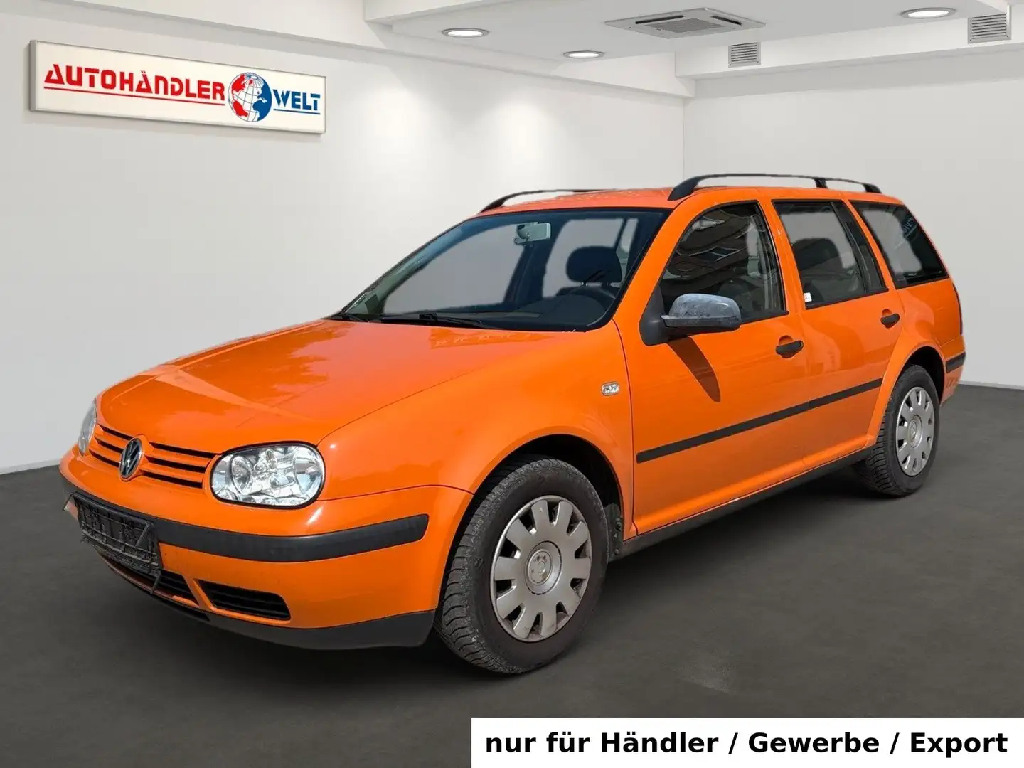 Volkswagen Golf Kombi 1.6 Klima AHK Orange - 1