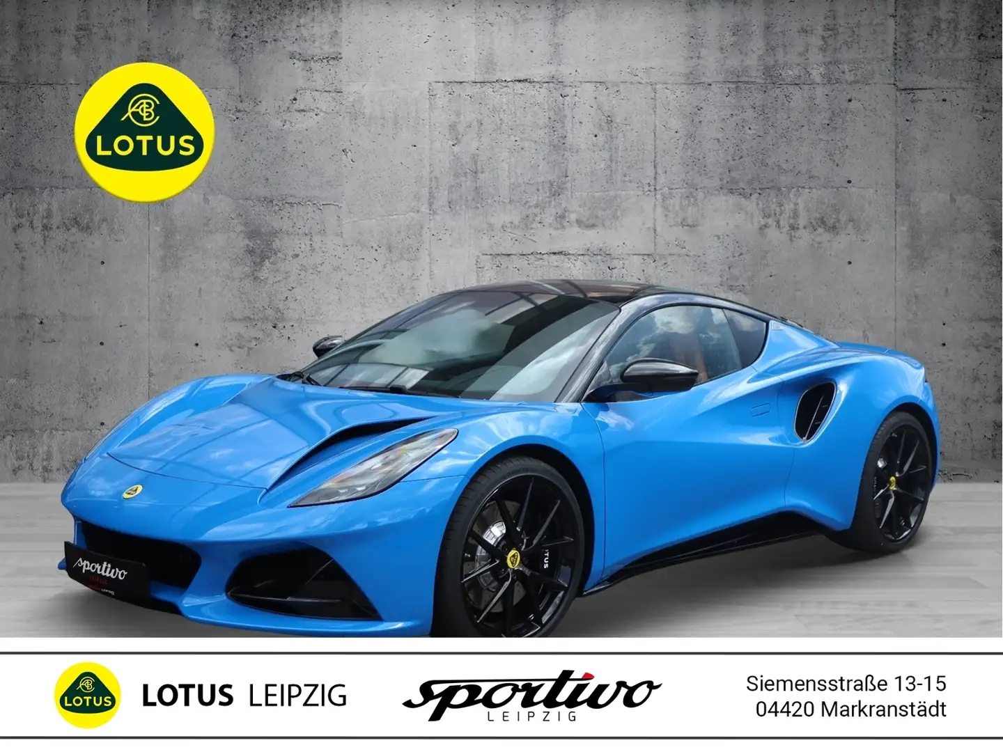 Lotus Emira V6 First Edition *Lotus Leipzig* Blau - 1