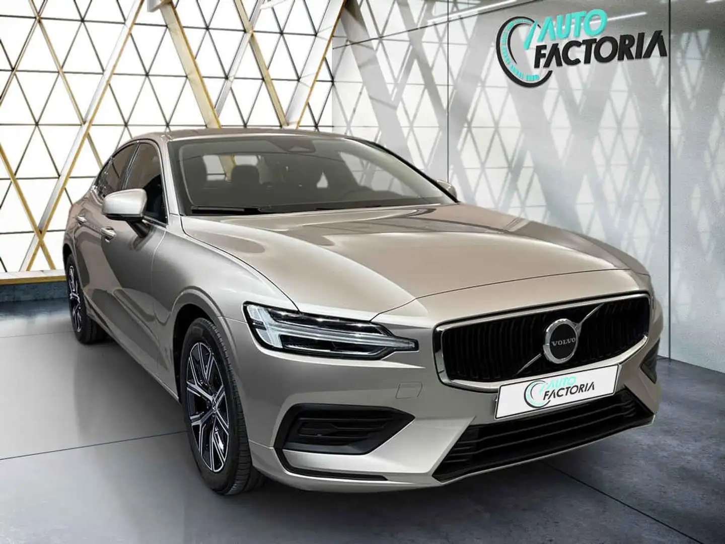 Volvo S60 -40% B4 MHEV 197cv BVA +GPS+CAM+LED+CLIM+Options Blanc - 2