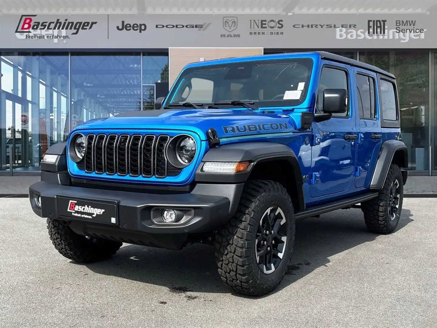 Jeep Wrangler Rubicon PHEV 380 PS 4xe Blau - 1