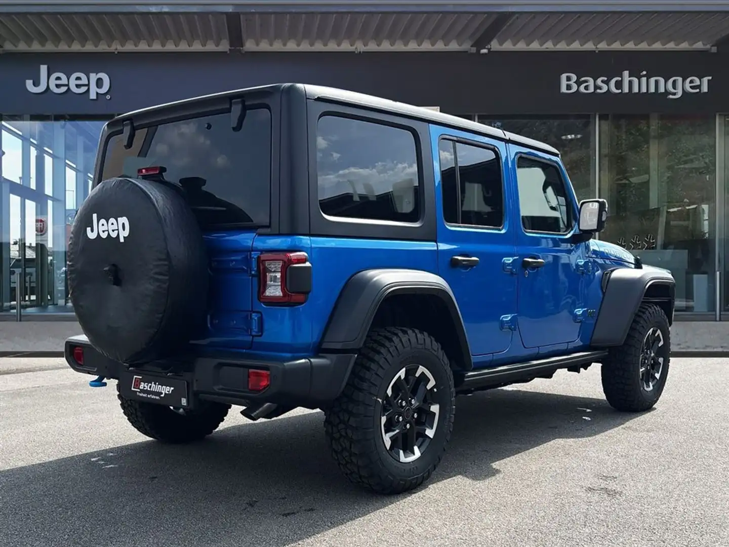 Jeep Wrangler Rubicon PHEV 380 PS 4xe Blau - 2