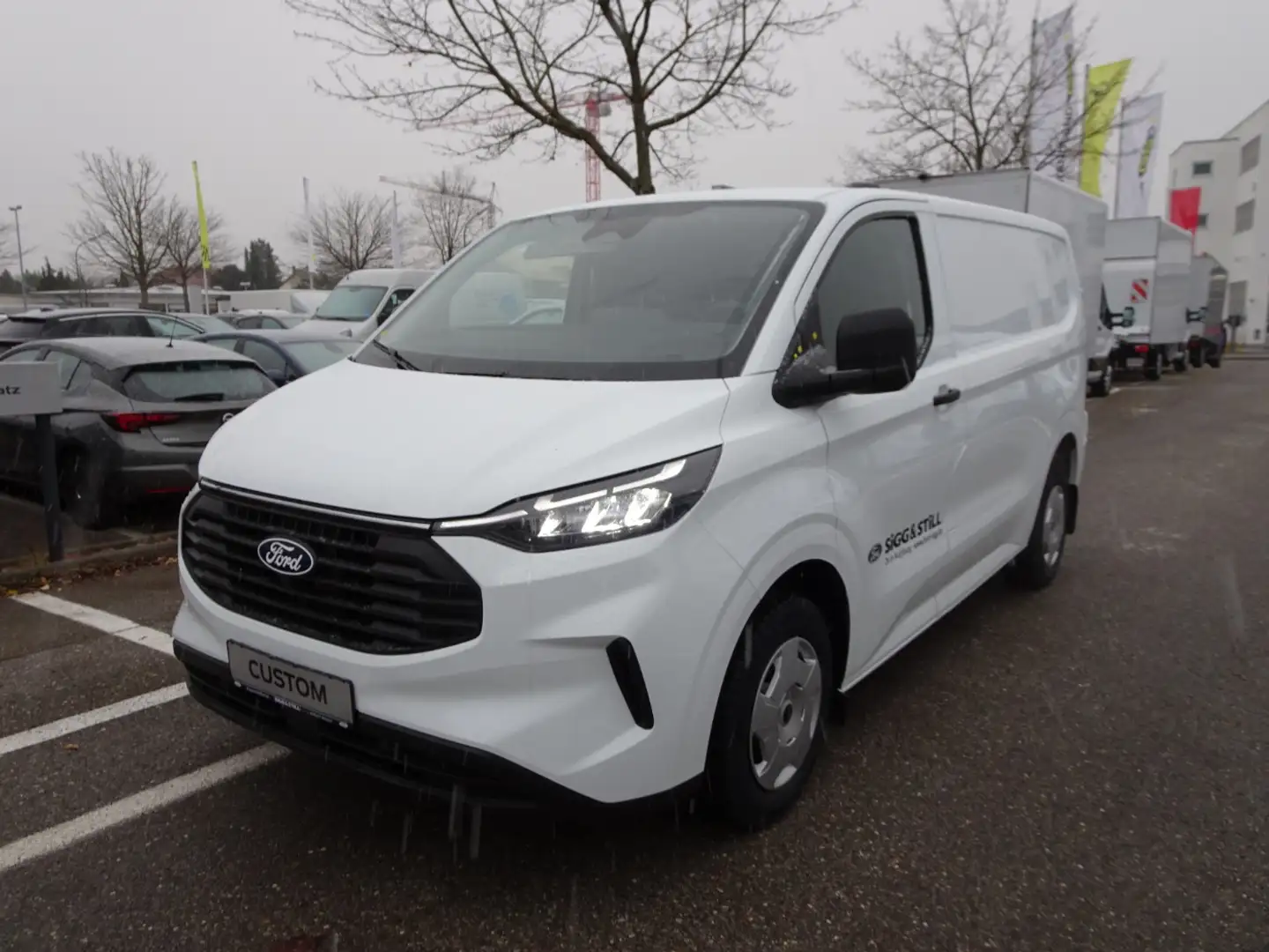 Ford Transit Custom Kasten 300L1 Trend *NEUES MODELL* Weiß - 1