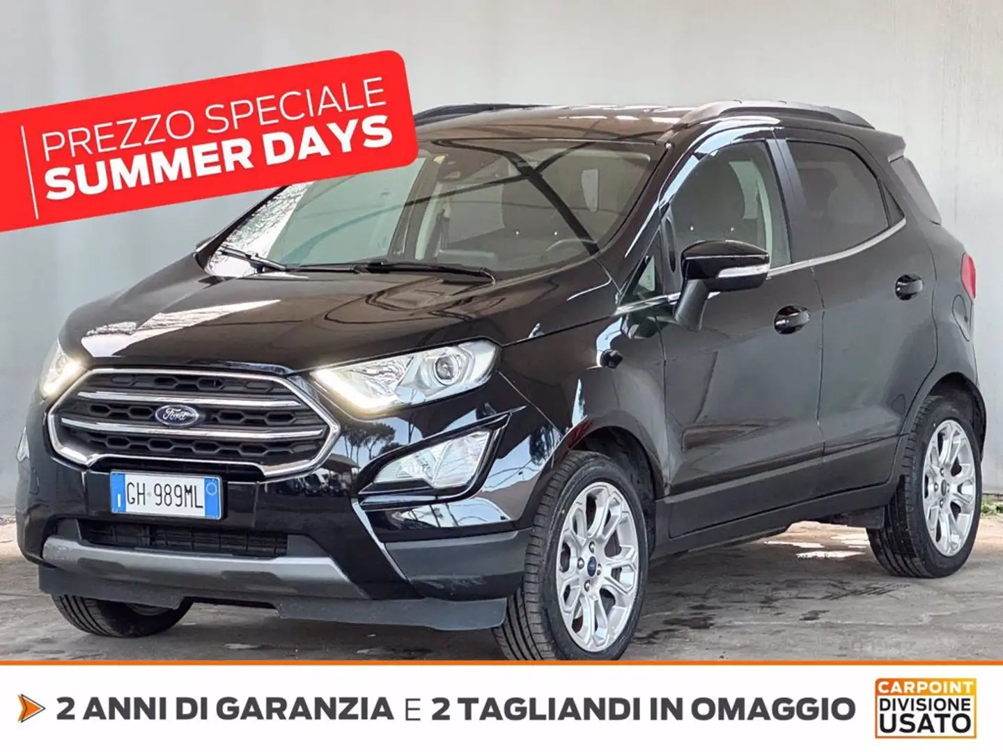 Ford EcoSport 1.0 ecoboost titanium s&s 125cv my20.25 Černá - 1