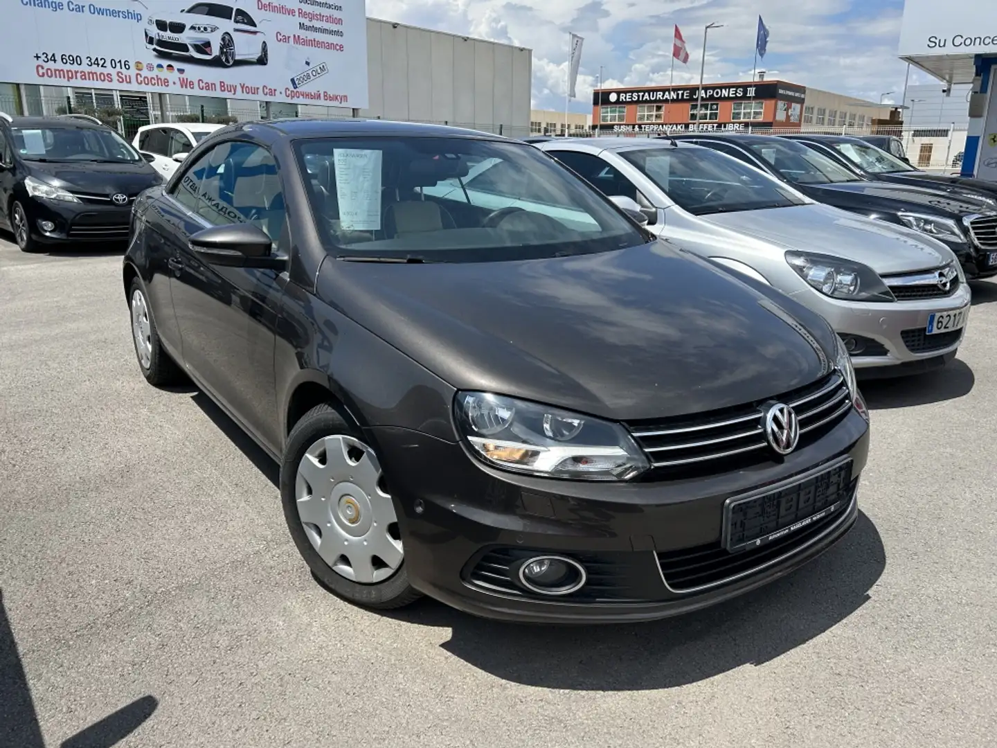 Volkswagen Eos 2.0 TSI Excellence DSG 210 Braun - 1