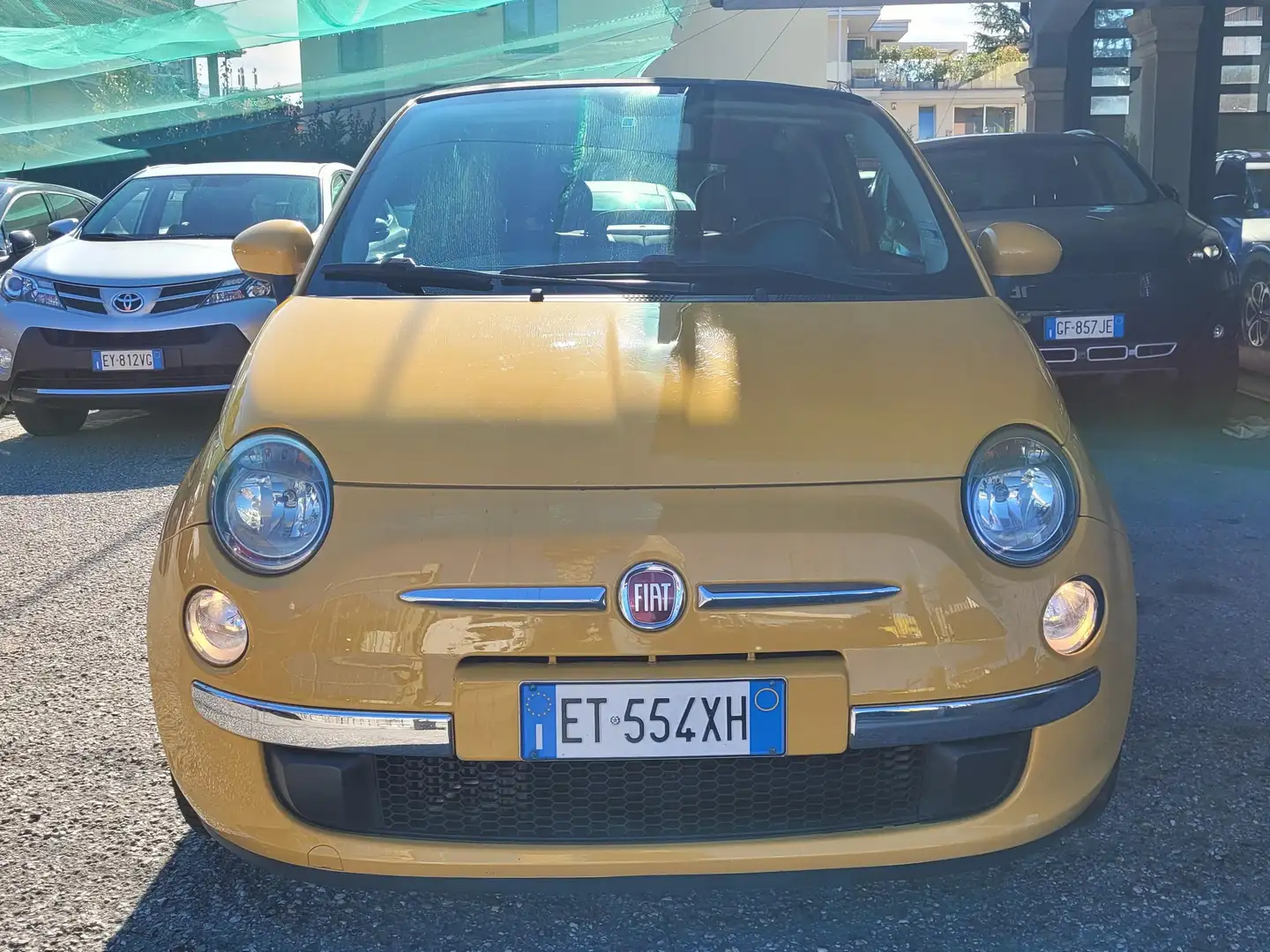 Fiat 500C Cabriolet 1.3 mjt  95cv Jaune - 1