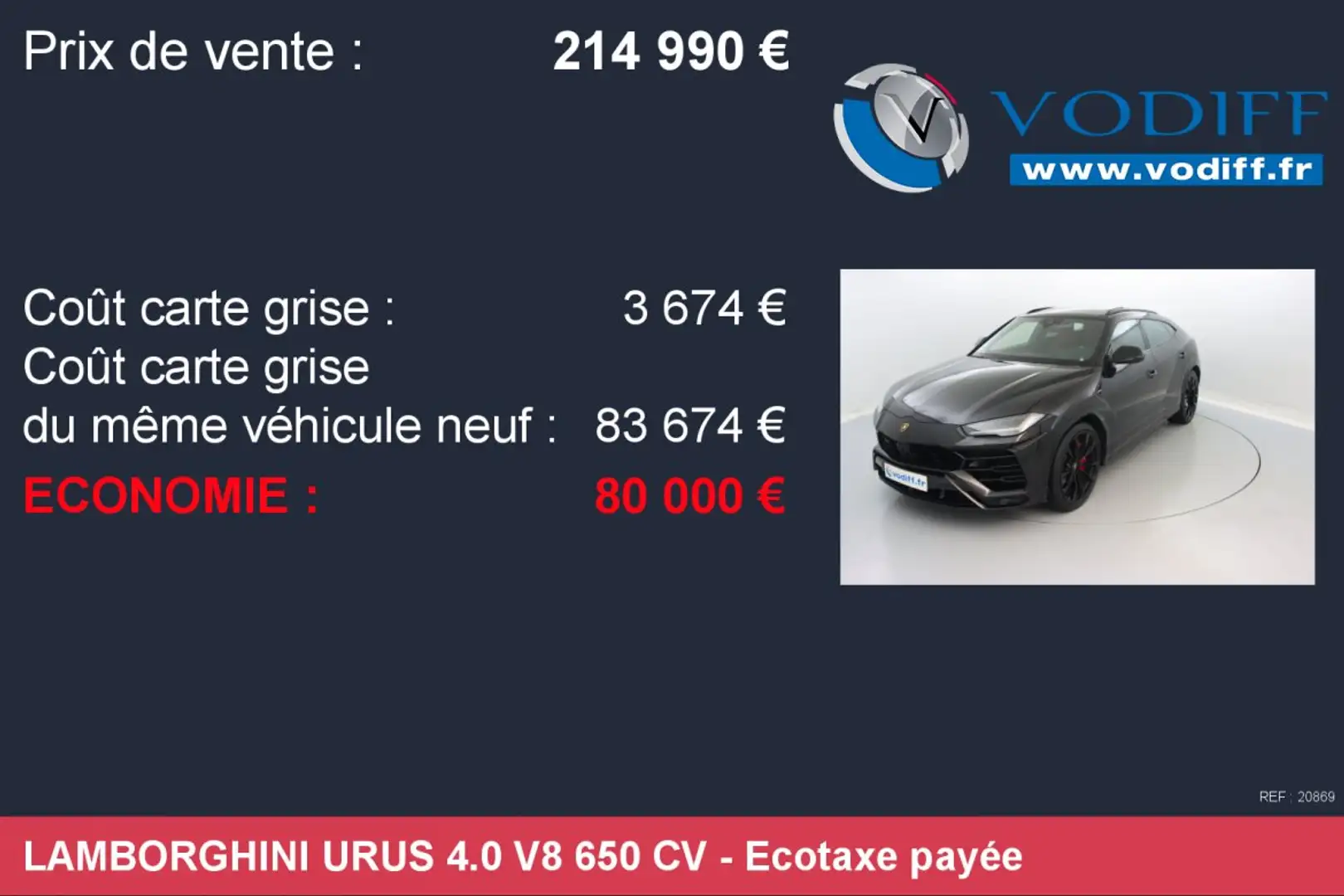 Lamborghini Urus 4.0 V8 650 CV Schwarz - 2