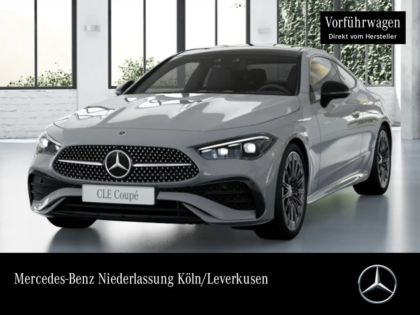 Mercedes-Benz CLE 450 4M AMG+NIGHT+PANO+360+BURMESTER+KEYLESS+9G Grau - 1