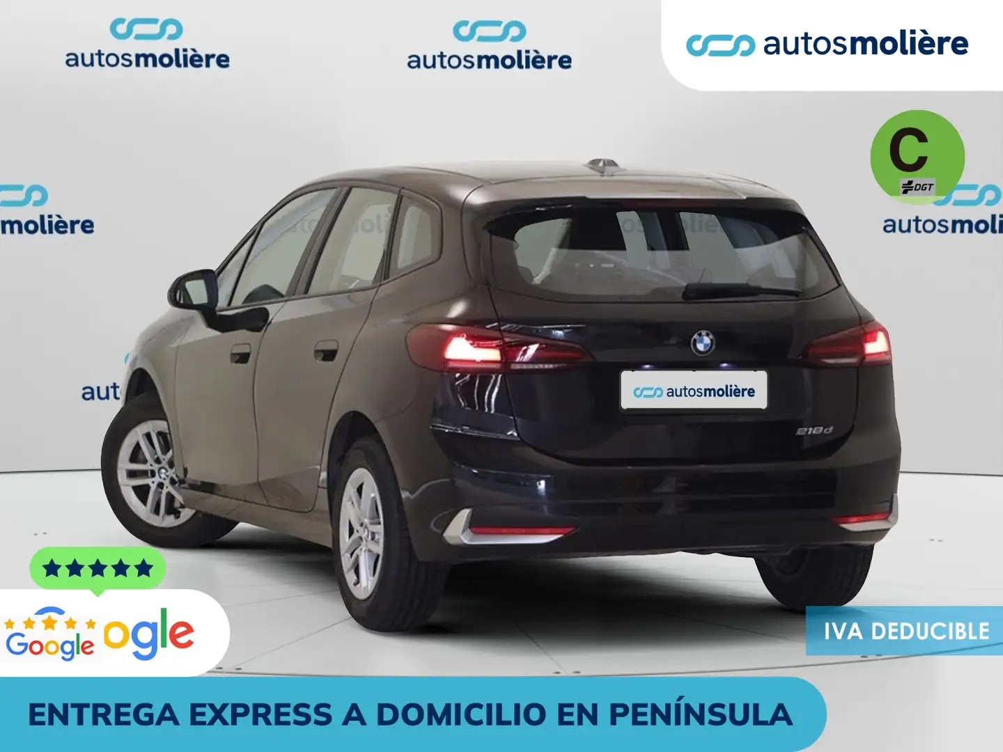 BMW 218 218dA Active Tourer Noir - 2