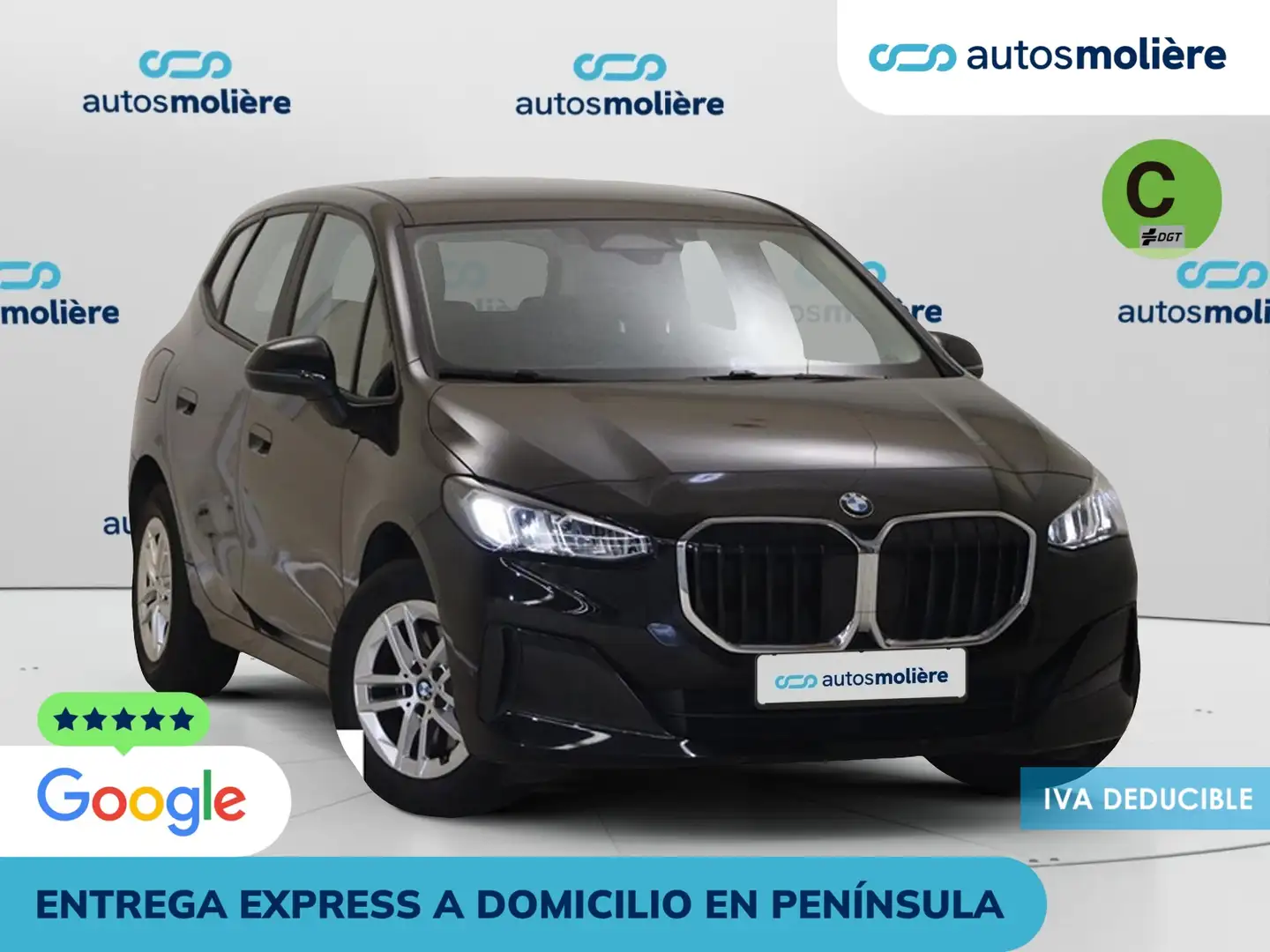 BMW 218 218dA Active Tourer Noir - 1