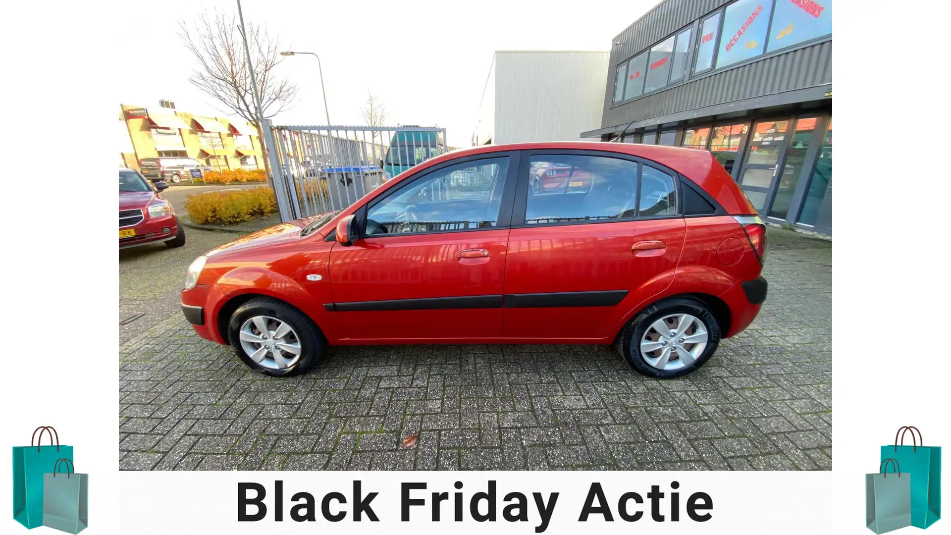 Kia Rio 1.4 X-pect l AIRCO Rood - 2