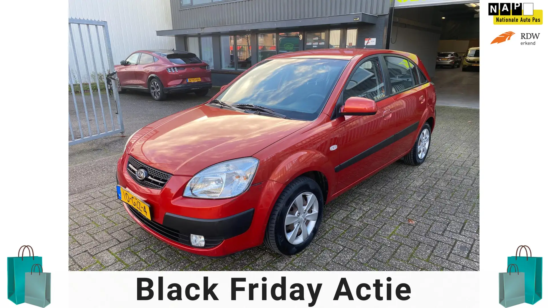 Kia Rio 1.4 X-pect l AIRCO Rood - 1