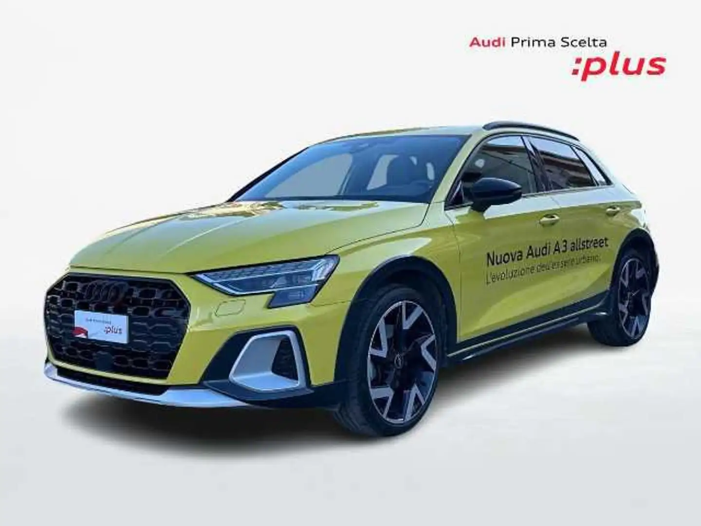 Audi A3 IV 2024 allstreet 1.5 tfsi mhev Identity Contrast Yellow - 1