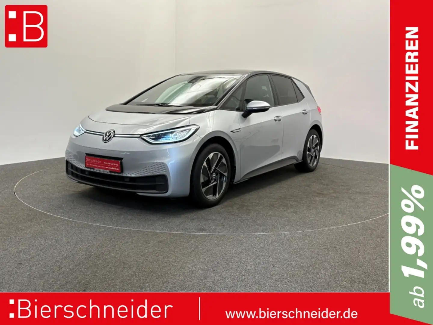 Volkswagen ID.3 Pro Perf Business MATRIX DIGITAL COCKPIT AHK NAVI Silber - 1