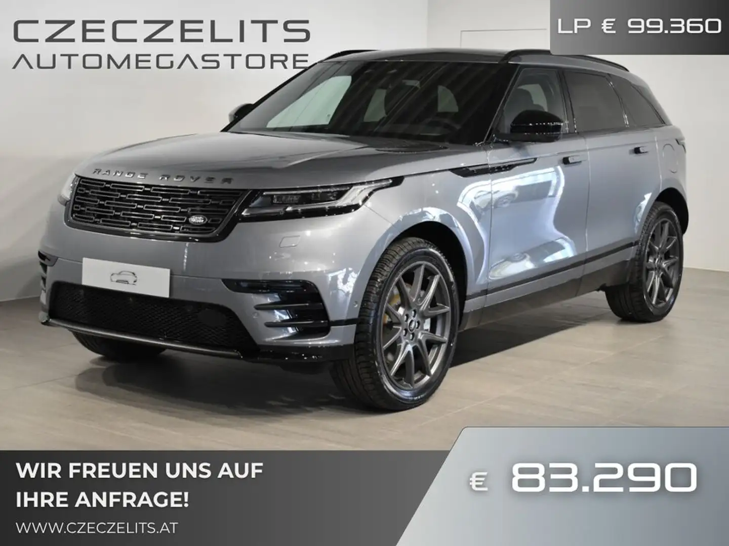 Land Rover Range Rover Velar P400e PHEV AWD Dynamic SE Grau - 1