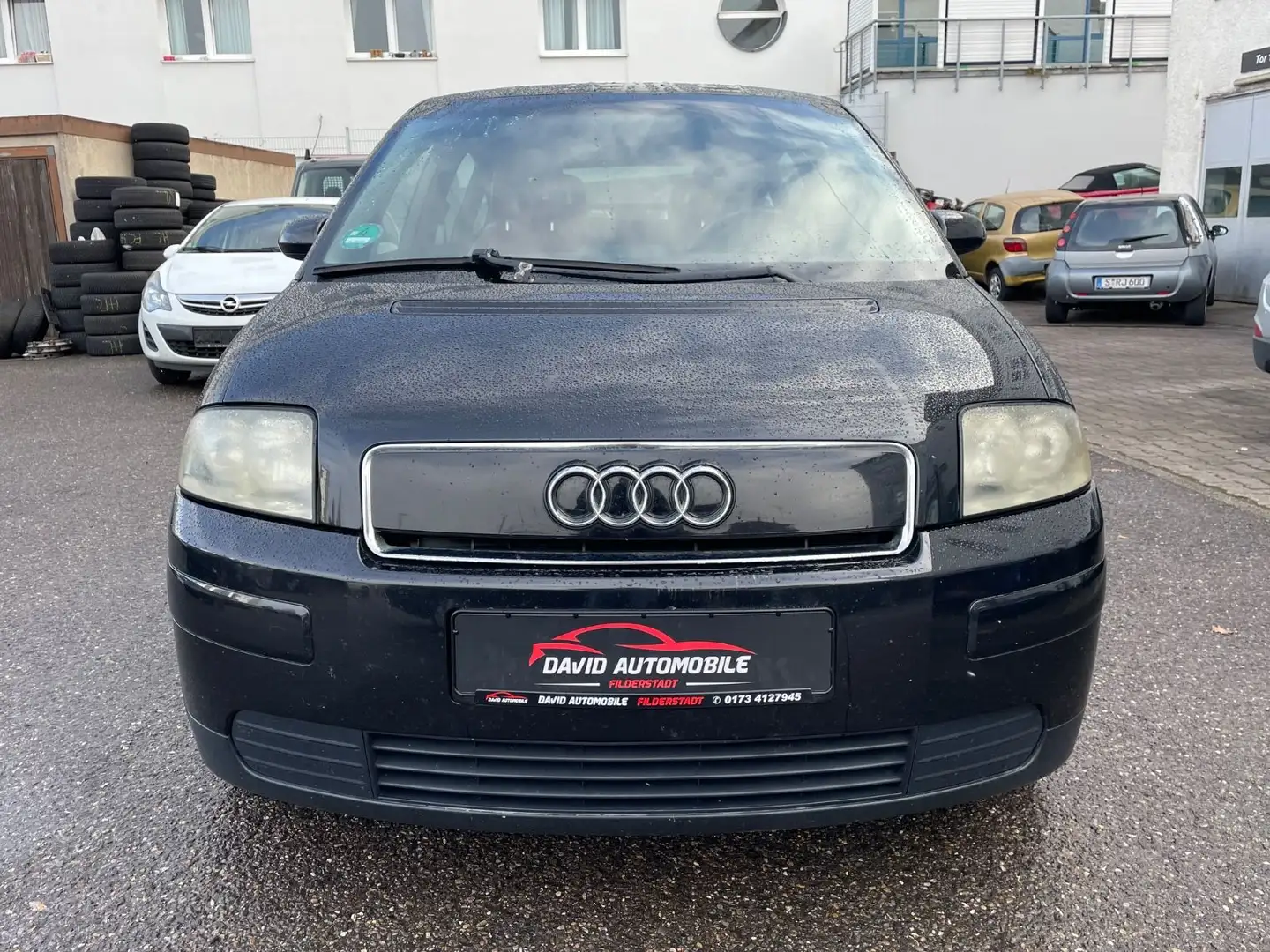 Audi A2 1.4 TDI*Klima*SHZ*Alu*Leder*3.Hand Schwarz - 2