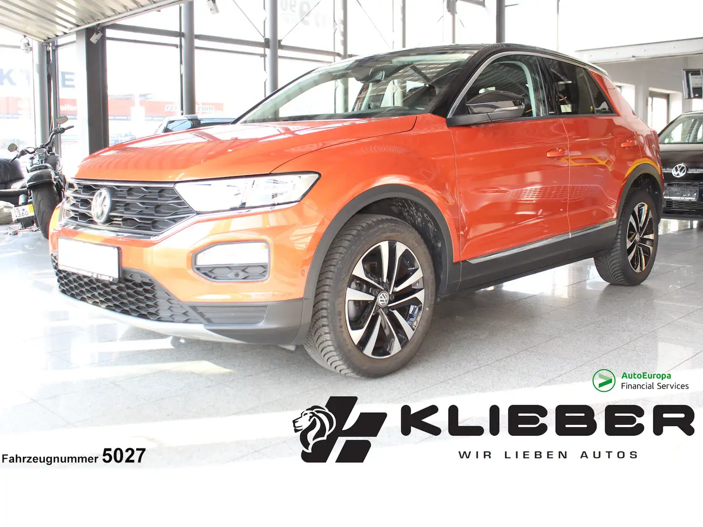 Volkswagen T-Roc 1.5 TSI DSG IQ.DRIVE ACC*APP*SITZHEIZUNG Naranja - 1