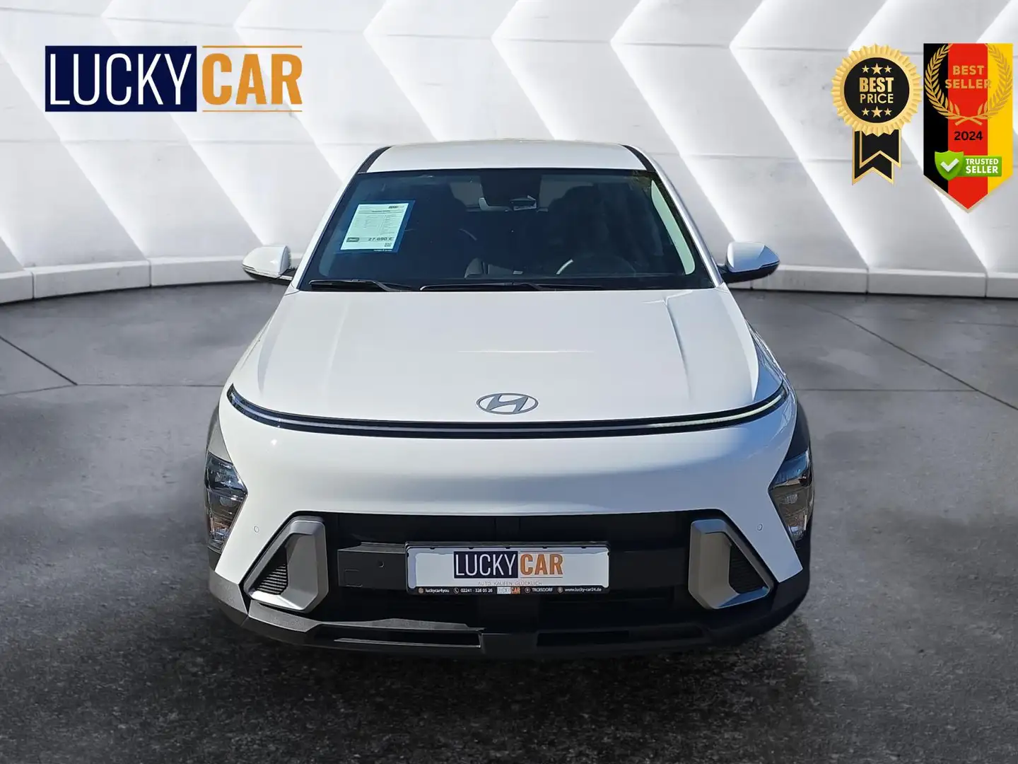 Hyundai KONA Smart Technologie 1,6 T-GDI DCT7 110KW Navi 1.6... Weiß - 2