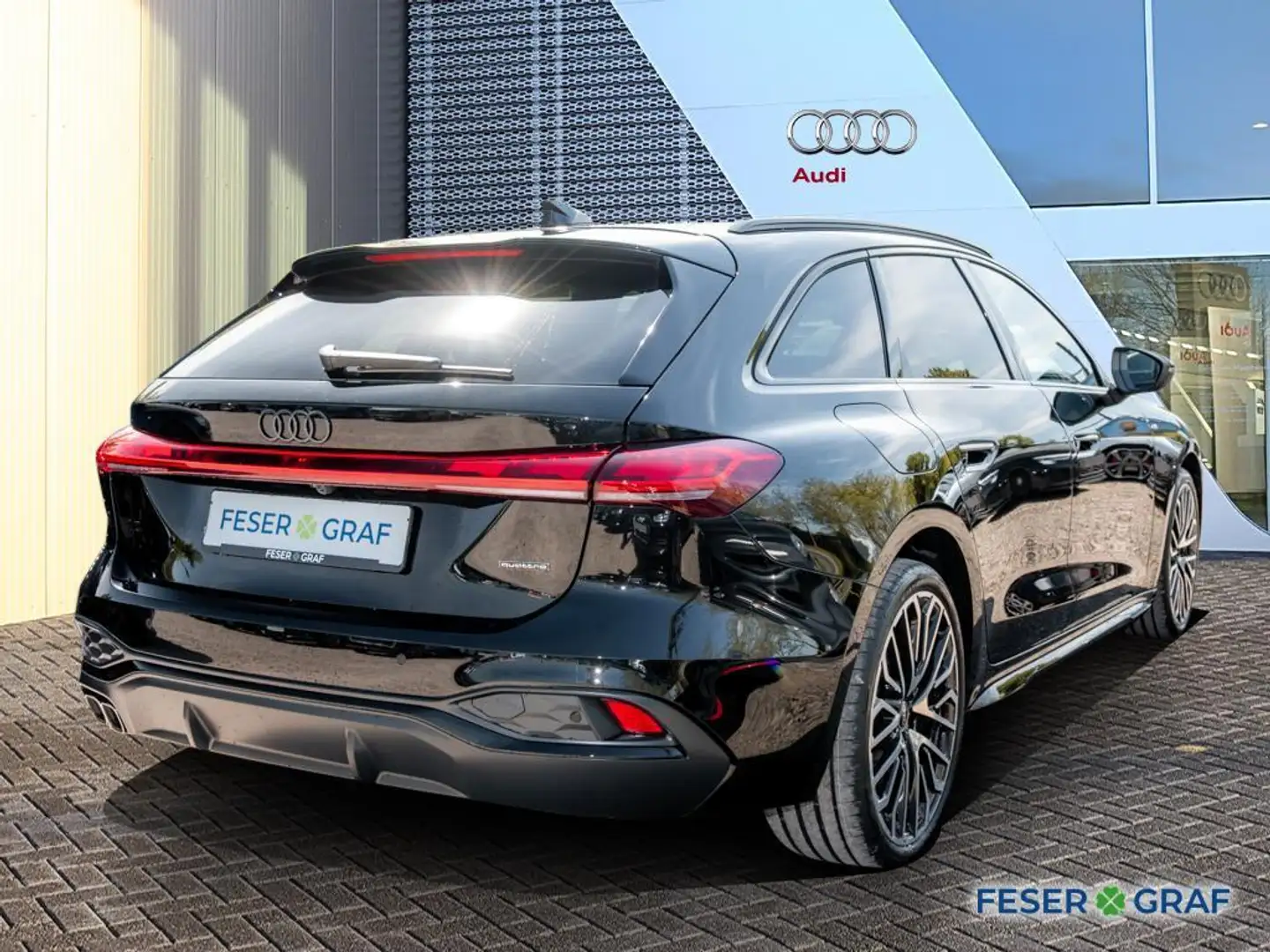 Audi A5 Avant 2x S line /Matrix/Leder/Standhzg/B&O/Tech Pr Schwarz - 2