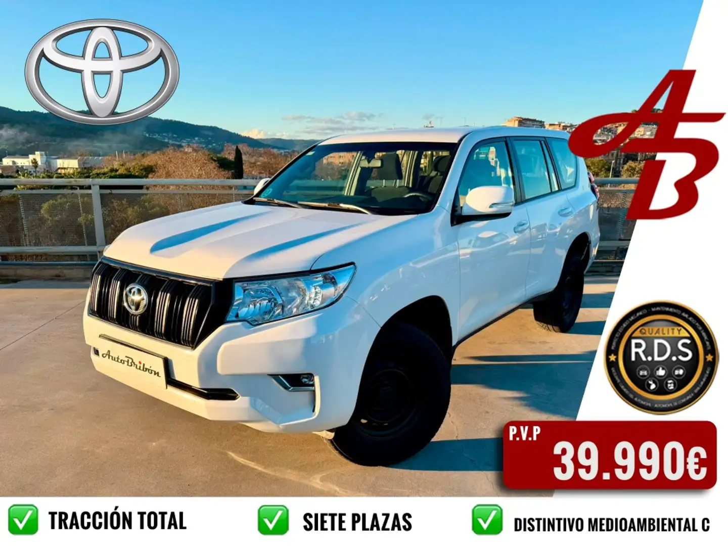 Toyota Land Cruiser D-4D GX Blanco - 1