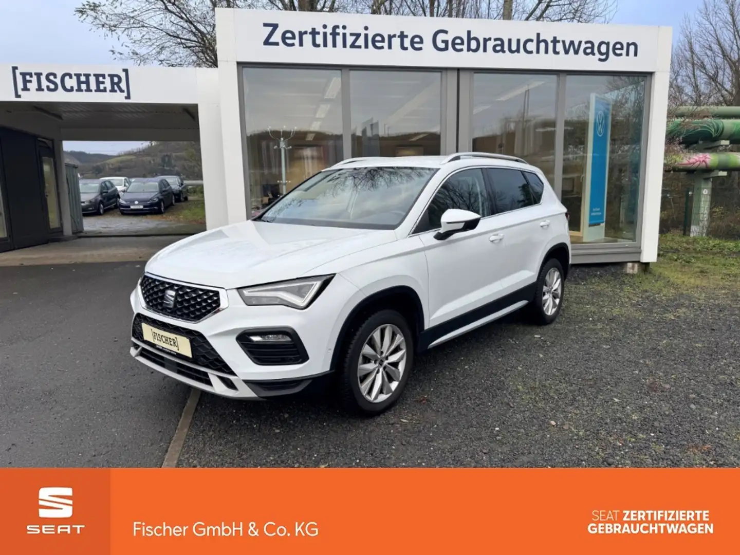 SEAT Ateca 1.5TSI DSG Xperience LED AHK Navi SHZ ACC PDC Wit - 1