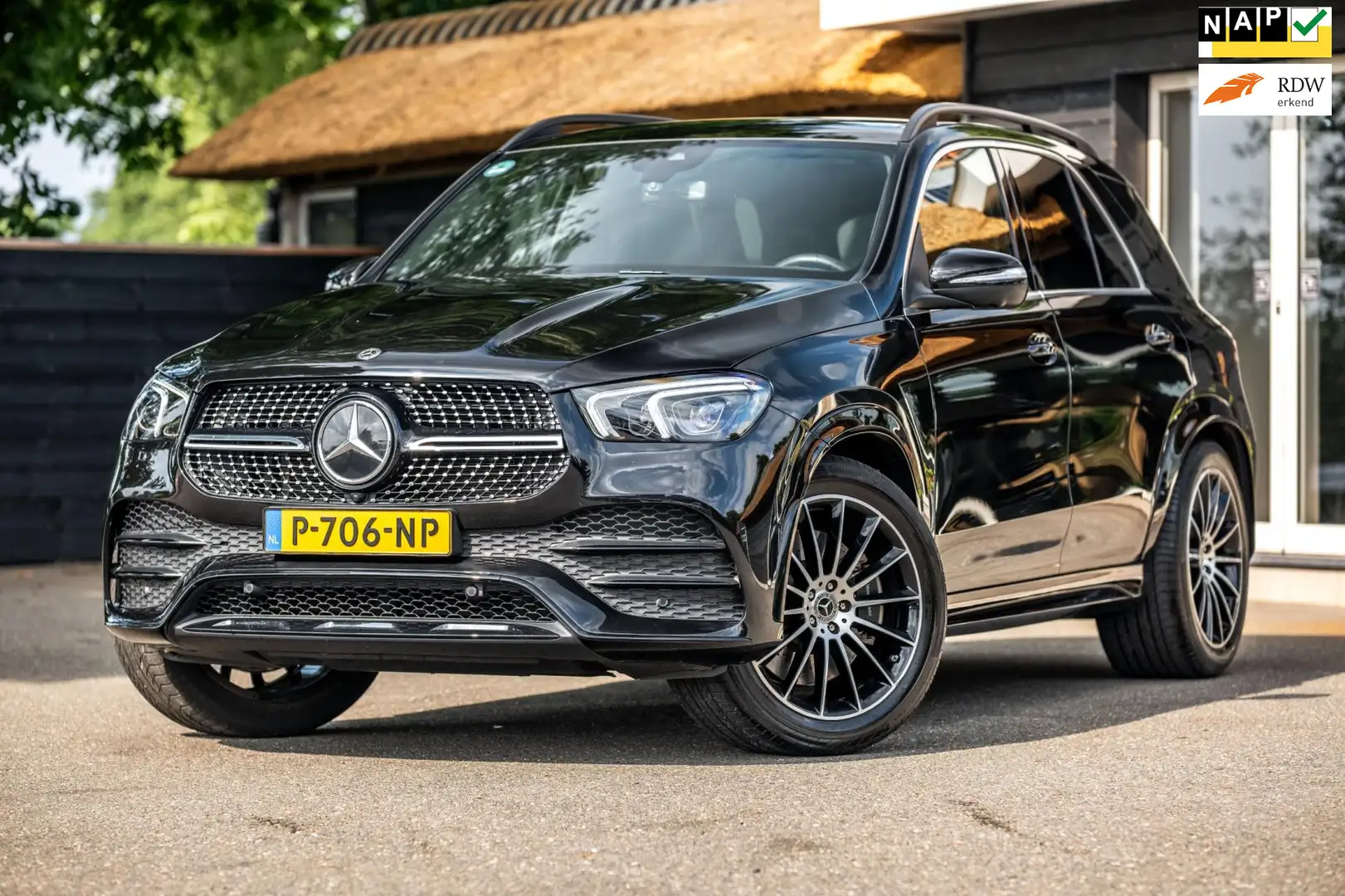 Mercedes-Benz GLE 350 e 4MATIC Premium AMG-Styling I Panoramadak I Trekh Zwart - 1