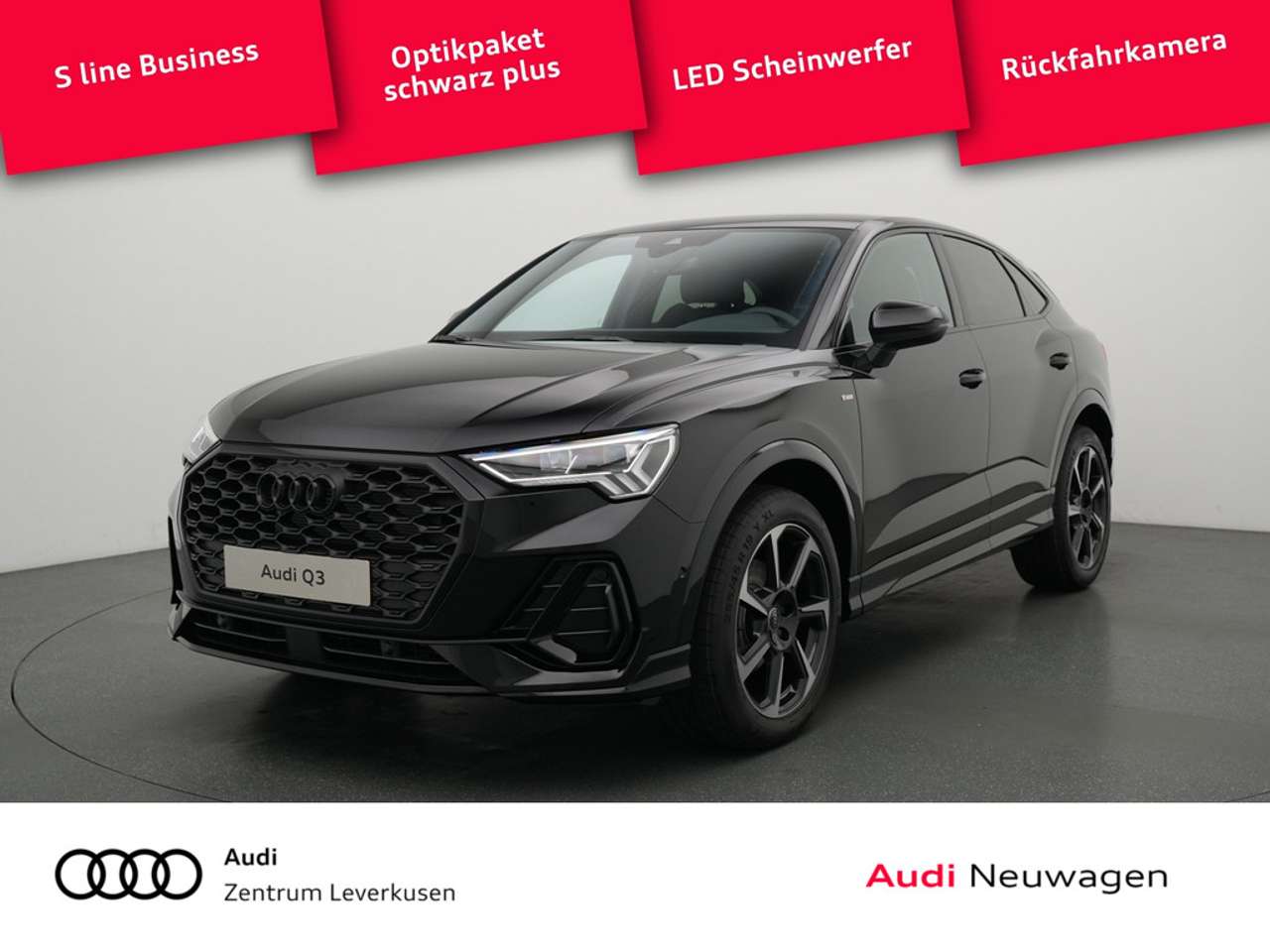 Audi Q3 — Audi Q3 Sportback S line PANO LED AHK KAM ACC NAVI