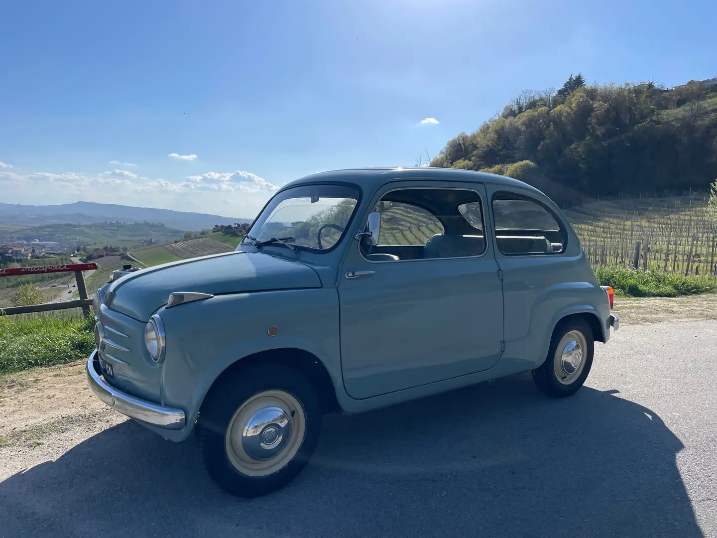 Fiat 600 ORIGINALE MAGNIFICA Blu/Azzurro - 2