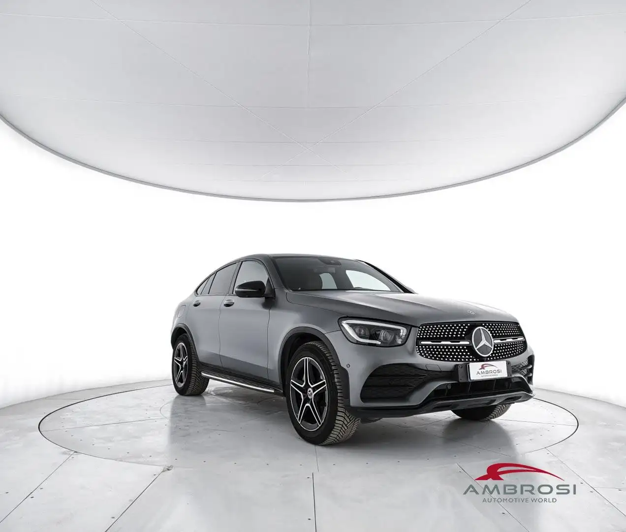 Mercedes-Benz GLC 220 220 d 4Matic Coupé Premium Plus Auto Grigio - 2